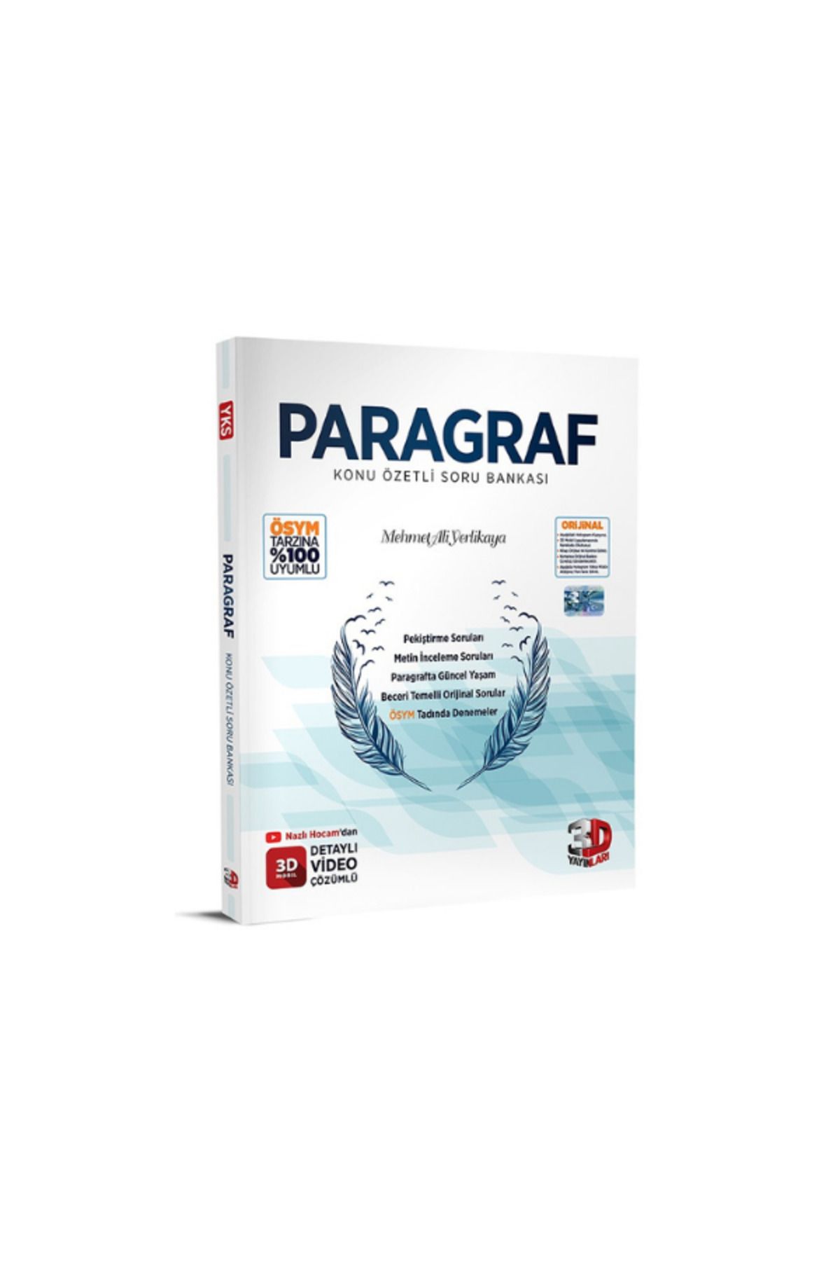 Yargı Yayınları 2025 3d yaynları tyt paragraf konu özetli soru bankası