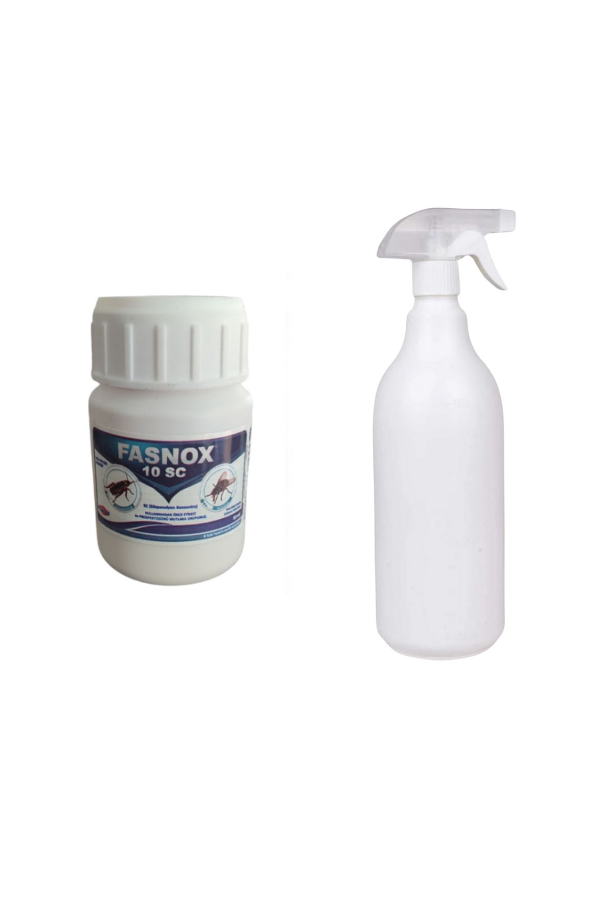 Safa Tarım Fasnox KOKUSUZ Haşere Böcek Sinek İlacı 50ML/1LT Fısfıs Sprey Püskürtücü