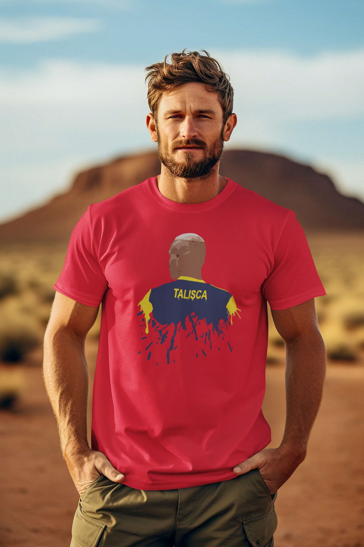 Biy Store Talisca fotoğraf futbol forma baskılı unisex kısa kollu tişört regular fit t-shirt