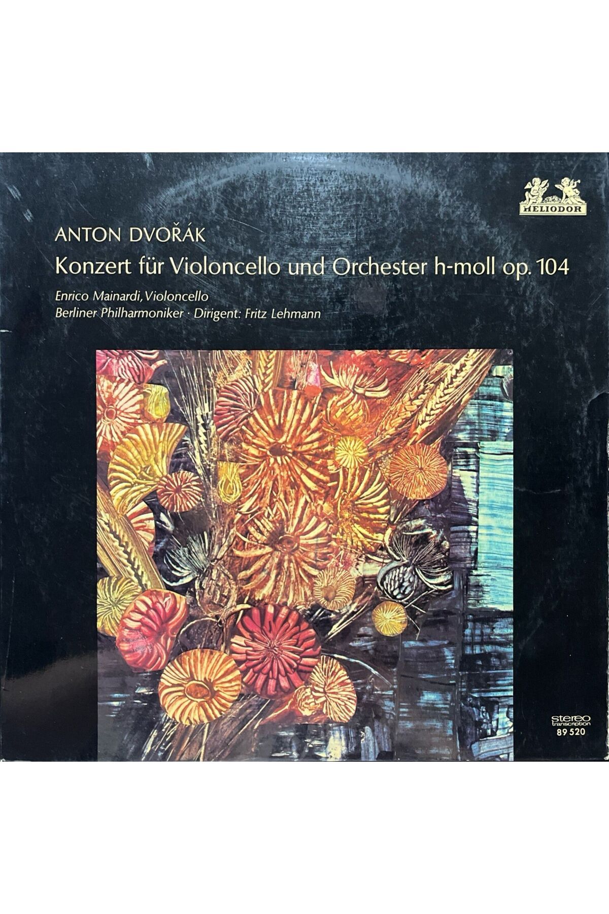 Plak İstasyonu Anton Dvorak Konzert Für Violencello LP Plak