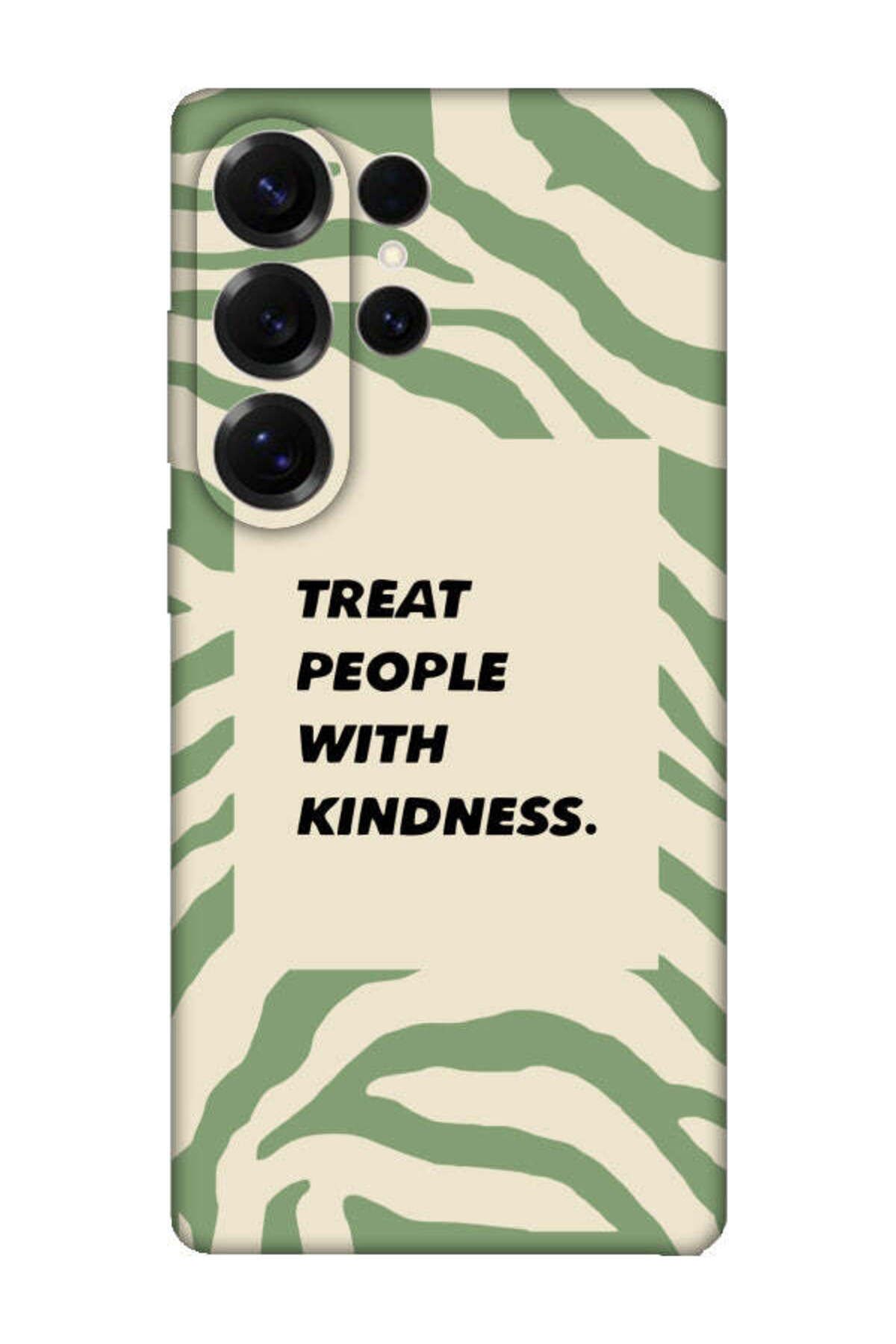 frondcase Samsung S25 Ultra Zebra Motto Yeşil Telefon Kılıfı