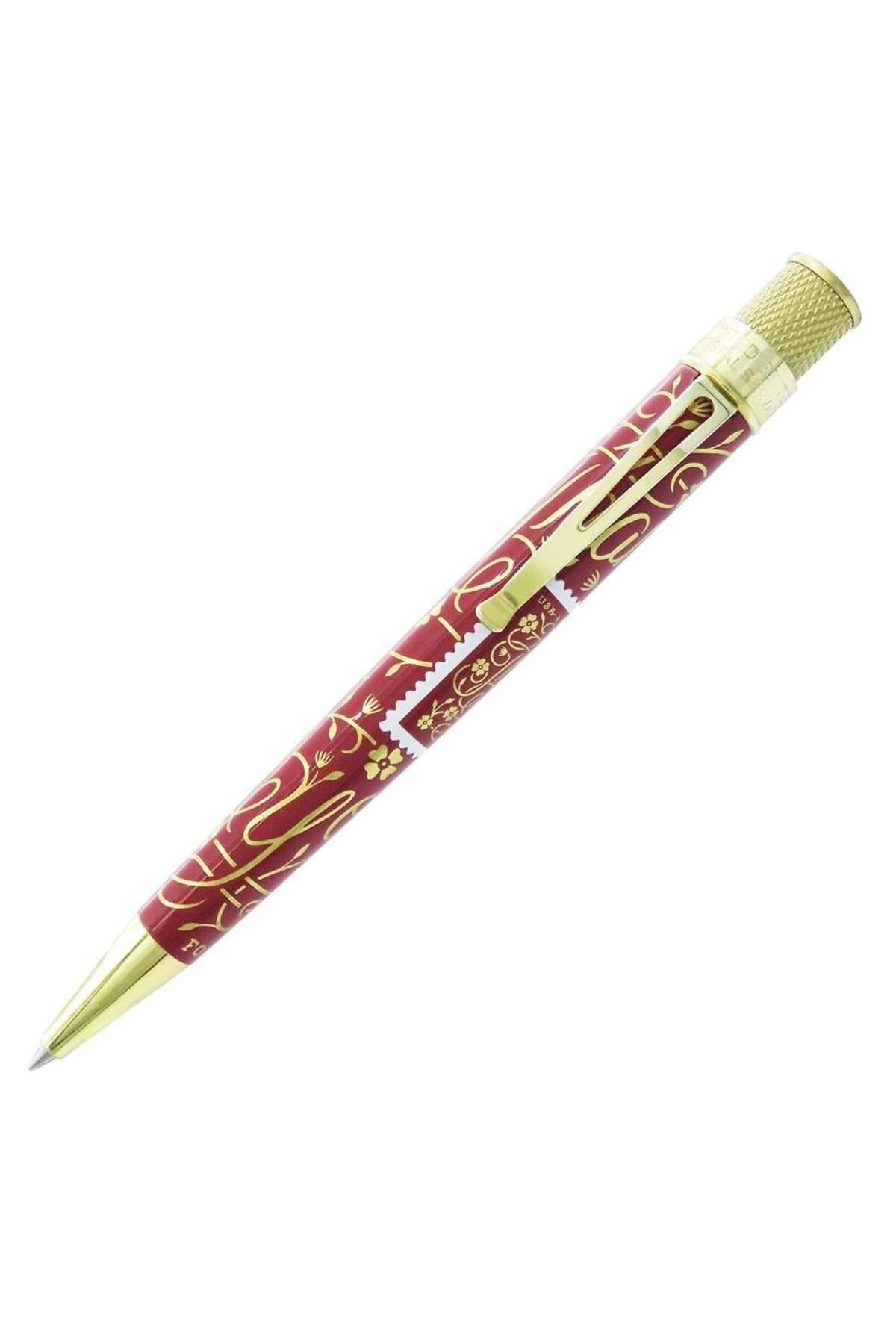 Retro 51 USPS Thank You Stamp Roller Kalem Maroon PRR-2257