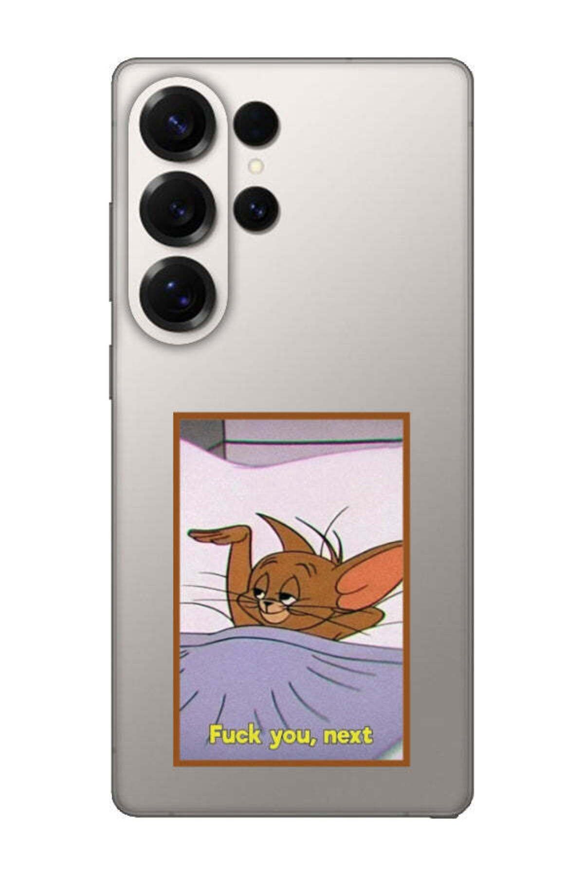 frondcase Samsung S25 Ultra Jerry Şeffaf Telefon Kılıfı