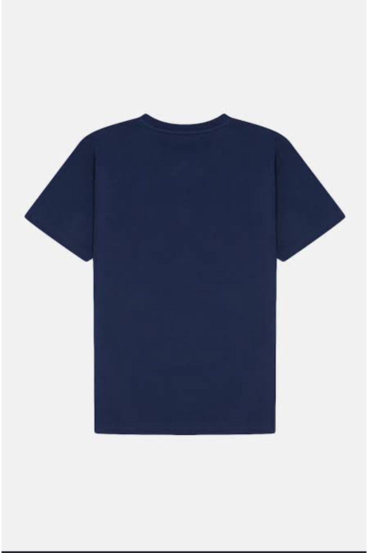 atom butik Slim fit dar kesim bisiklet yaka basic tişört