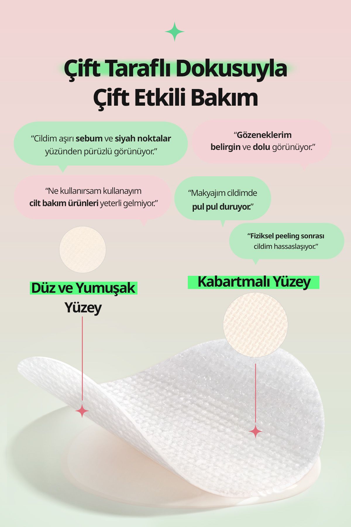 پاک کننده صورت مراقبت از پوست PEDI با اسید فیگ 25 قطعه GOODAL FIG PEPTIDE GLOW PAD تقویت Goodal