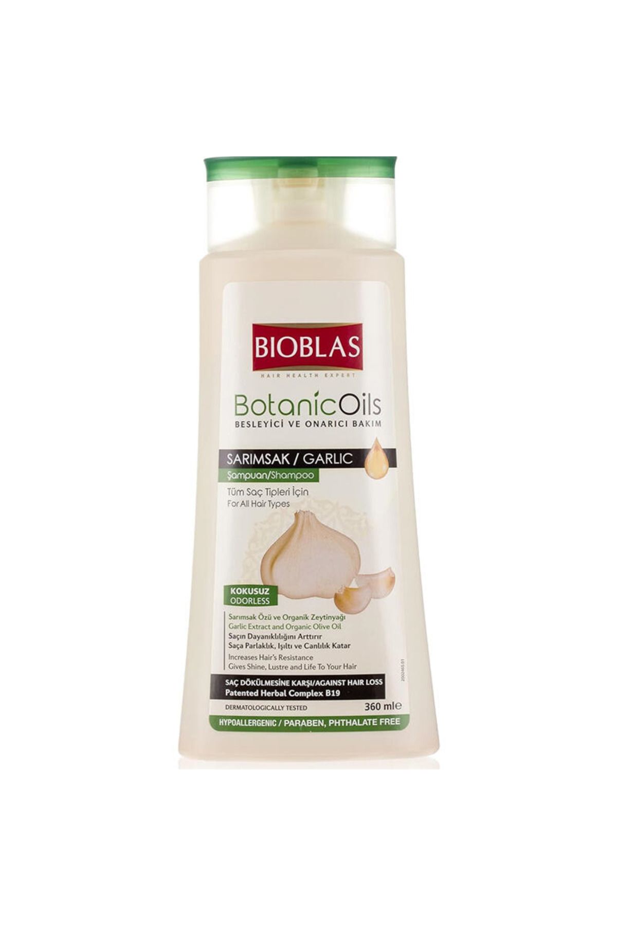 Bioblas Botanic Oils Günlük Şampuan Sarımsaklı 500ml Kokusuz