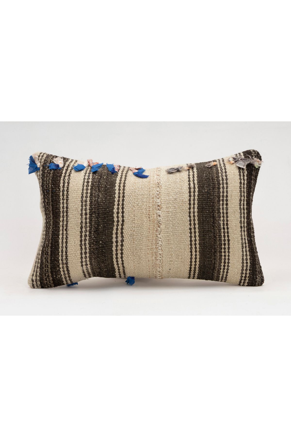 Kilim Whole Sale El Yapımı Kilim'den Yapılmış Vintage Kırlent Kılıfı, Yün, 30x50 Cm