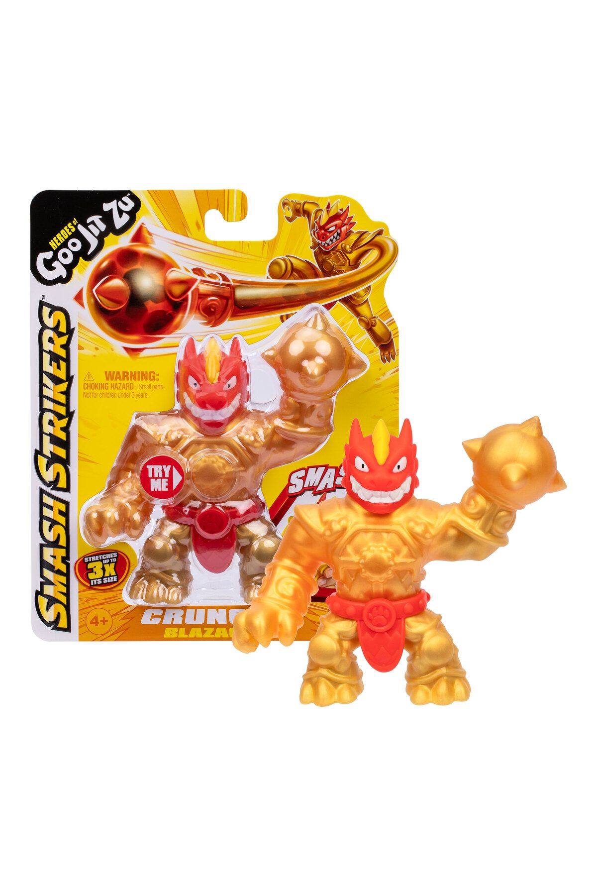 Goojitzu HGJZ SMASH STRIKERS TEKLI FIGUR-42792 CRUNCHY BLAZAGON