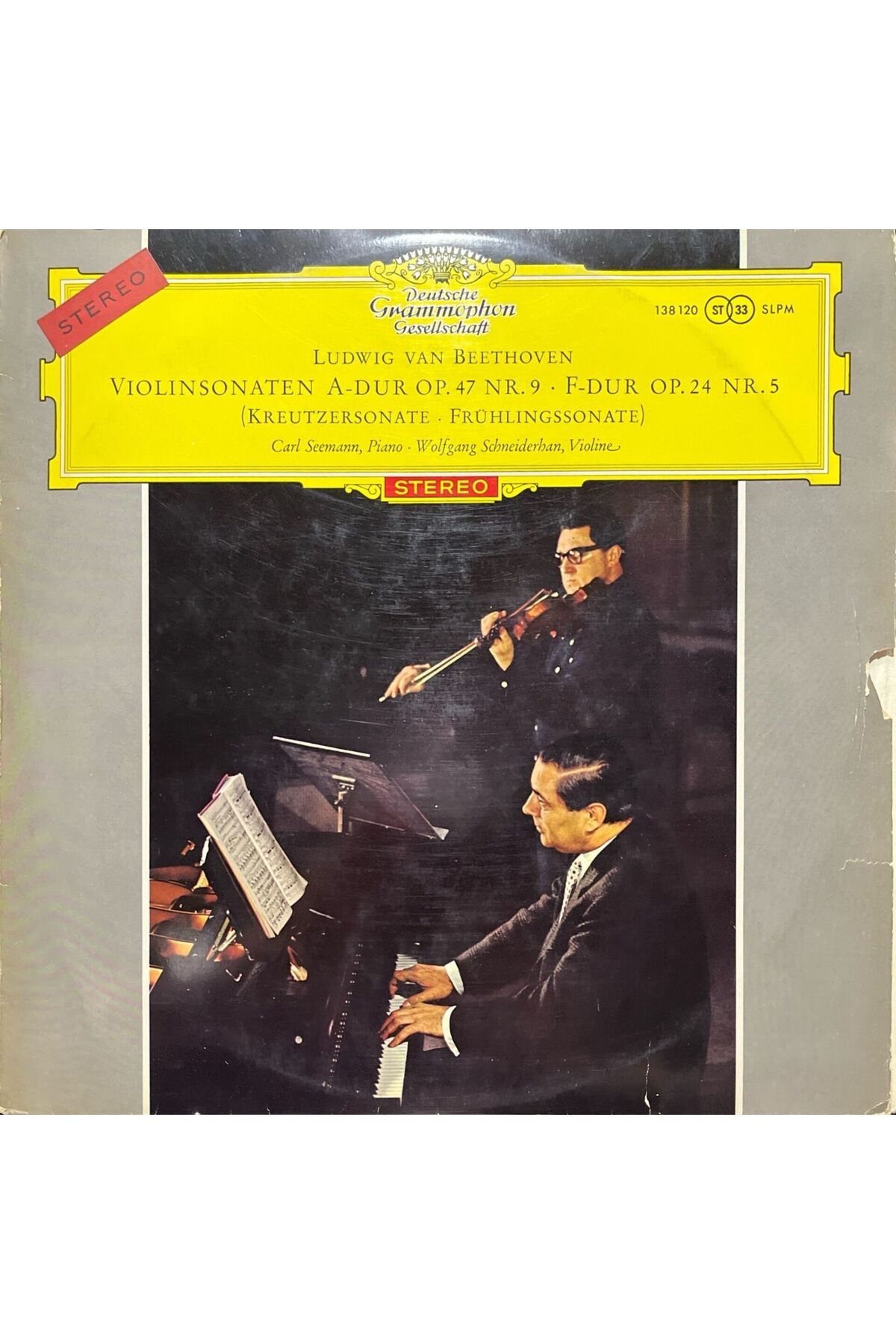 Plak İstasyonu Luwig Van Beethoven Violin Sonaten LP Plak