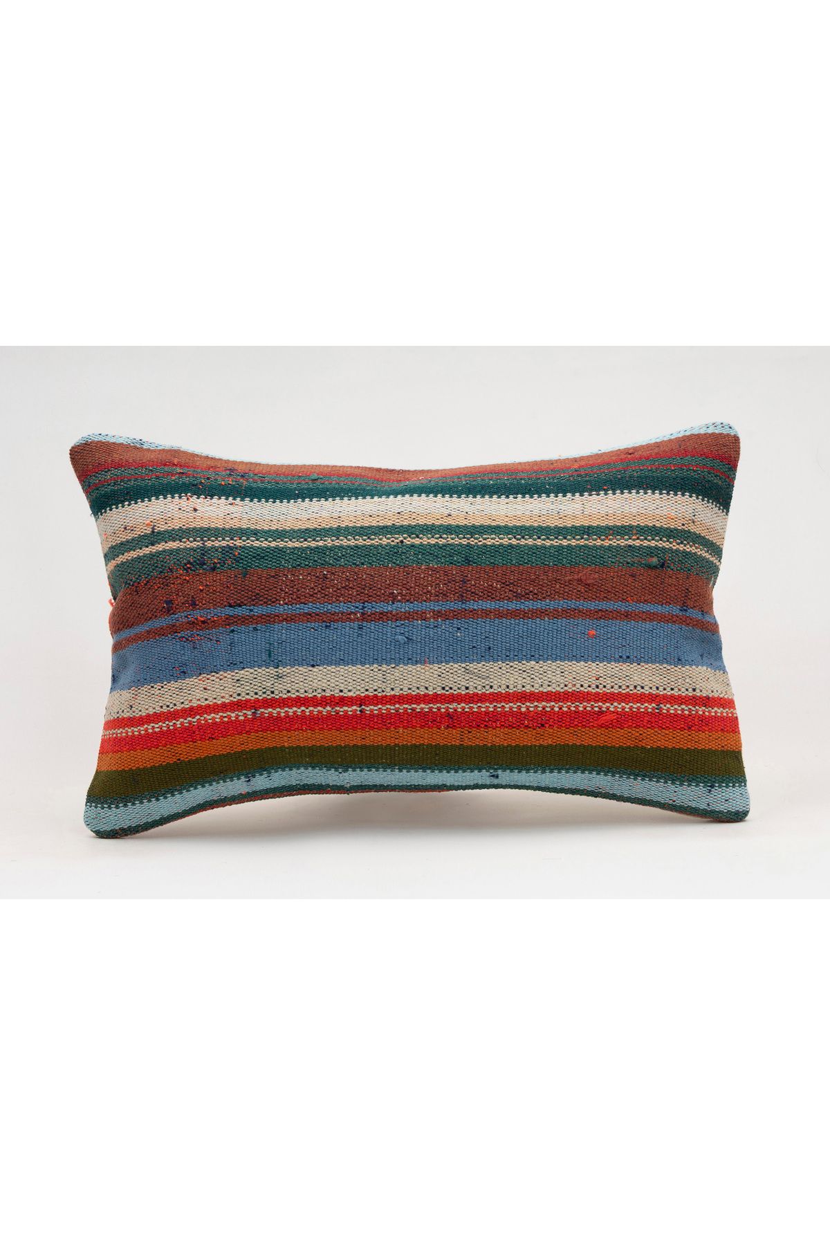 Kilim Whole Sale El Yapımı Kilim'den Yapılmış Vintage Kırlent Kılıfı, Yün, 30x50 Cm