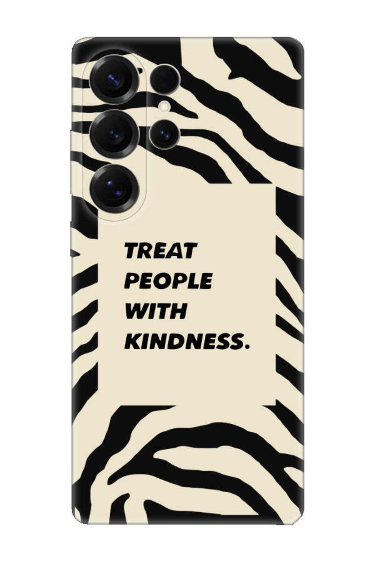 frondcase Samsung S25 Ultra Zebra Motto Siyah Telefon Kılıfı