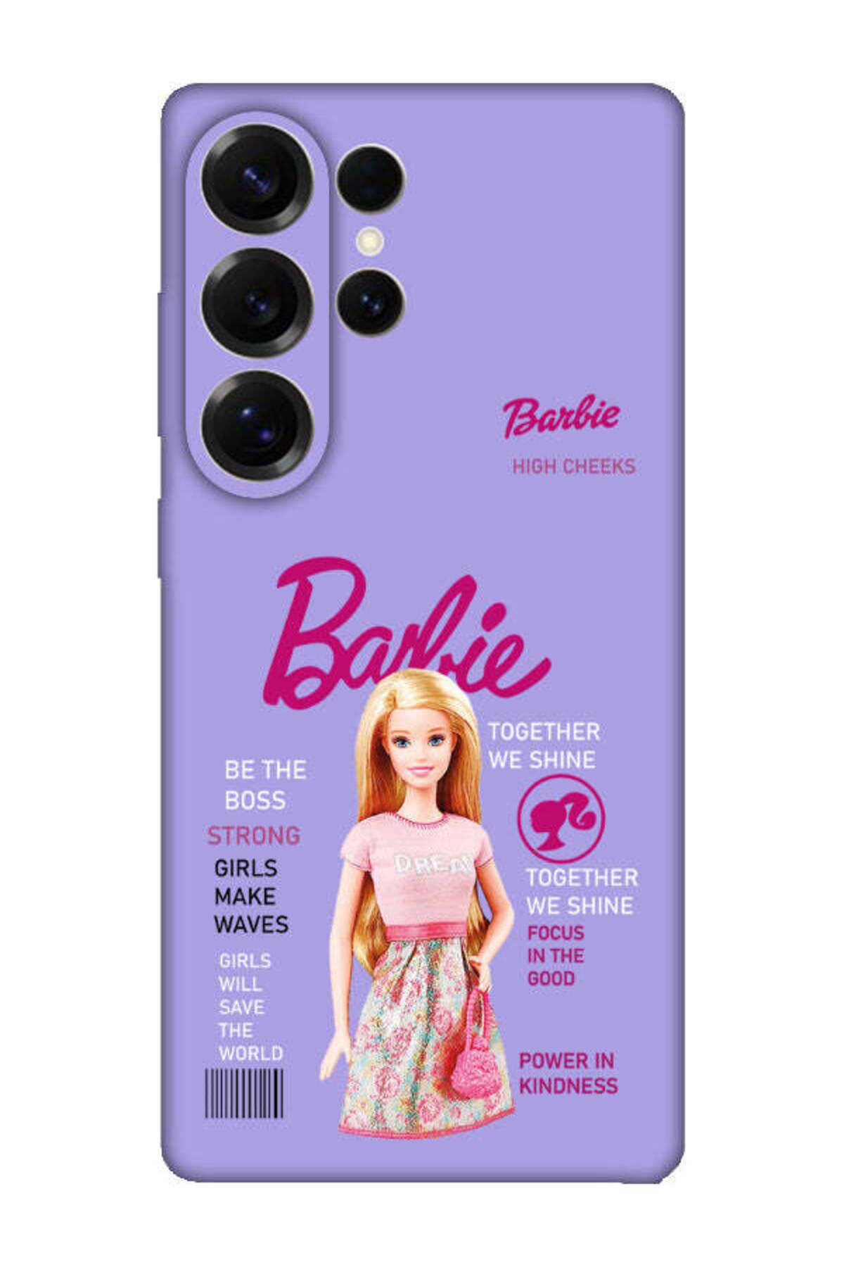 frondcase Samsung S25 Ultra Barbiie Lila Telefon Kılıfı