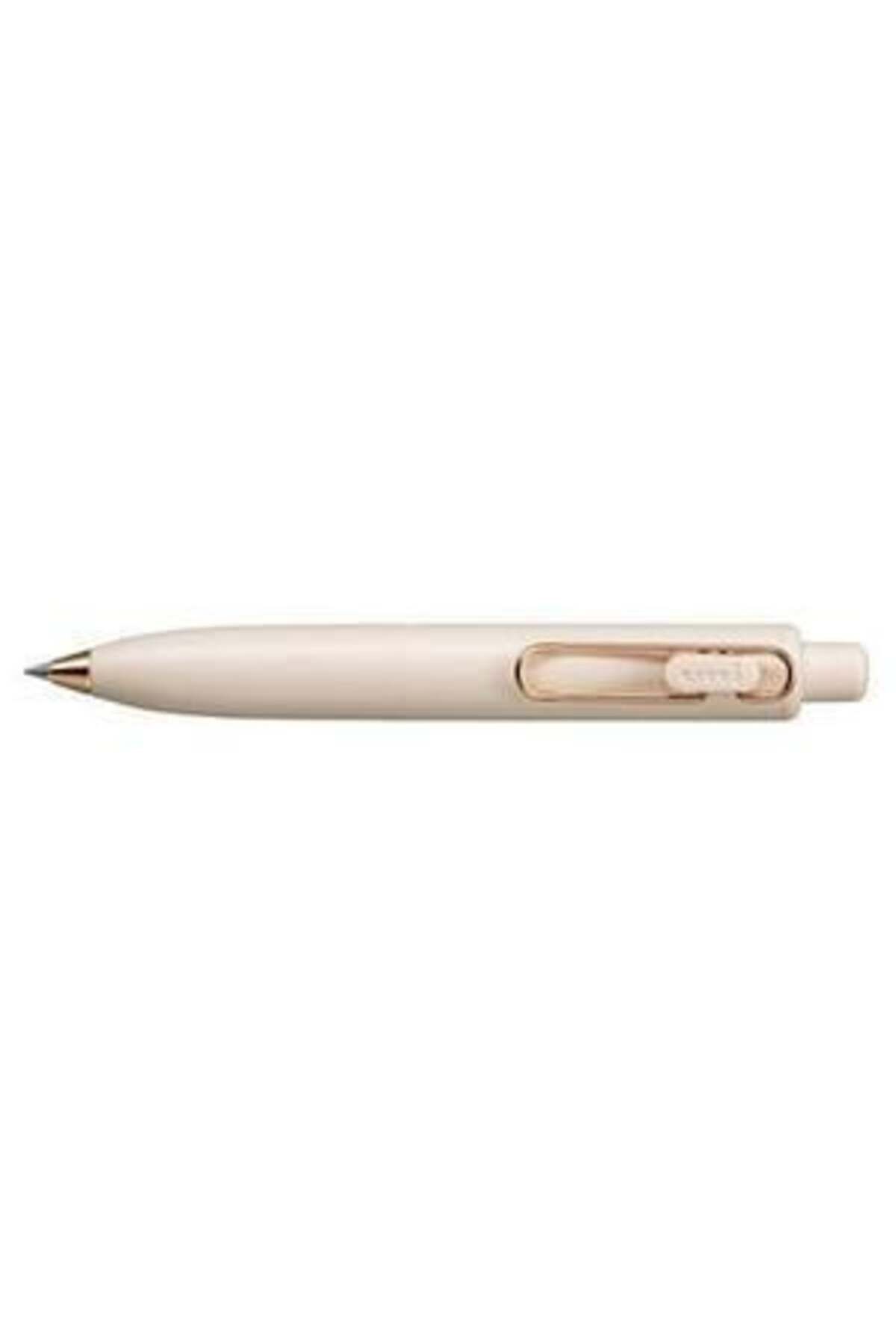 UNİ-BALL Uni-ball One P Jel Kalem Bronz Klipsli 0.5 mm Yogurt