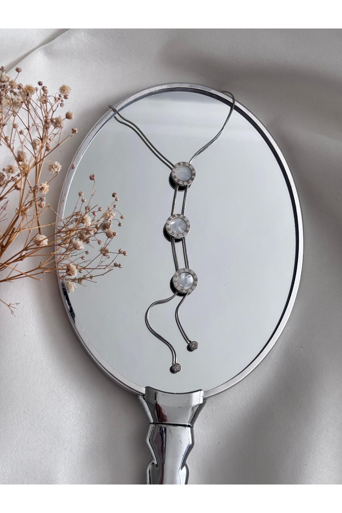 Bellamy Jewelry Roma Rakamı Detaylı Y Kolye