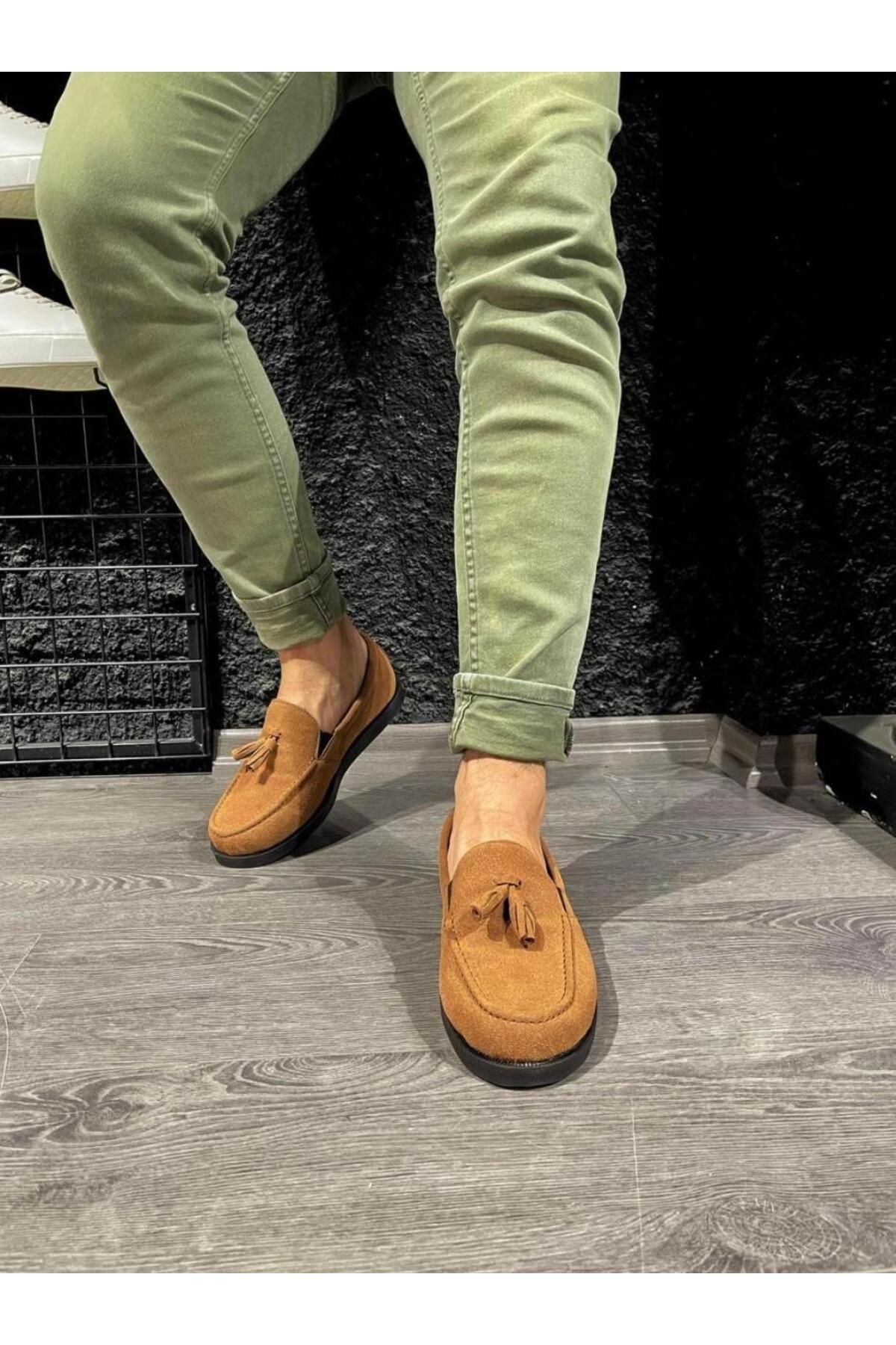 Byshoes Knack Loafer Erkek Ayakkabı 007 Taba
