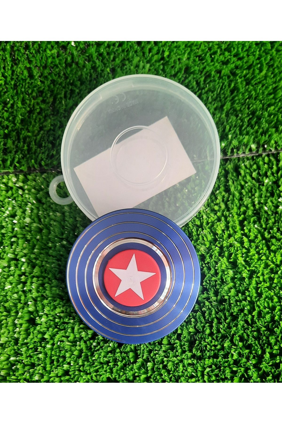 TOYSTAR Premium Kutulu Metal Stres Çarkı Mavi 5,5 cm