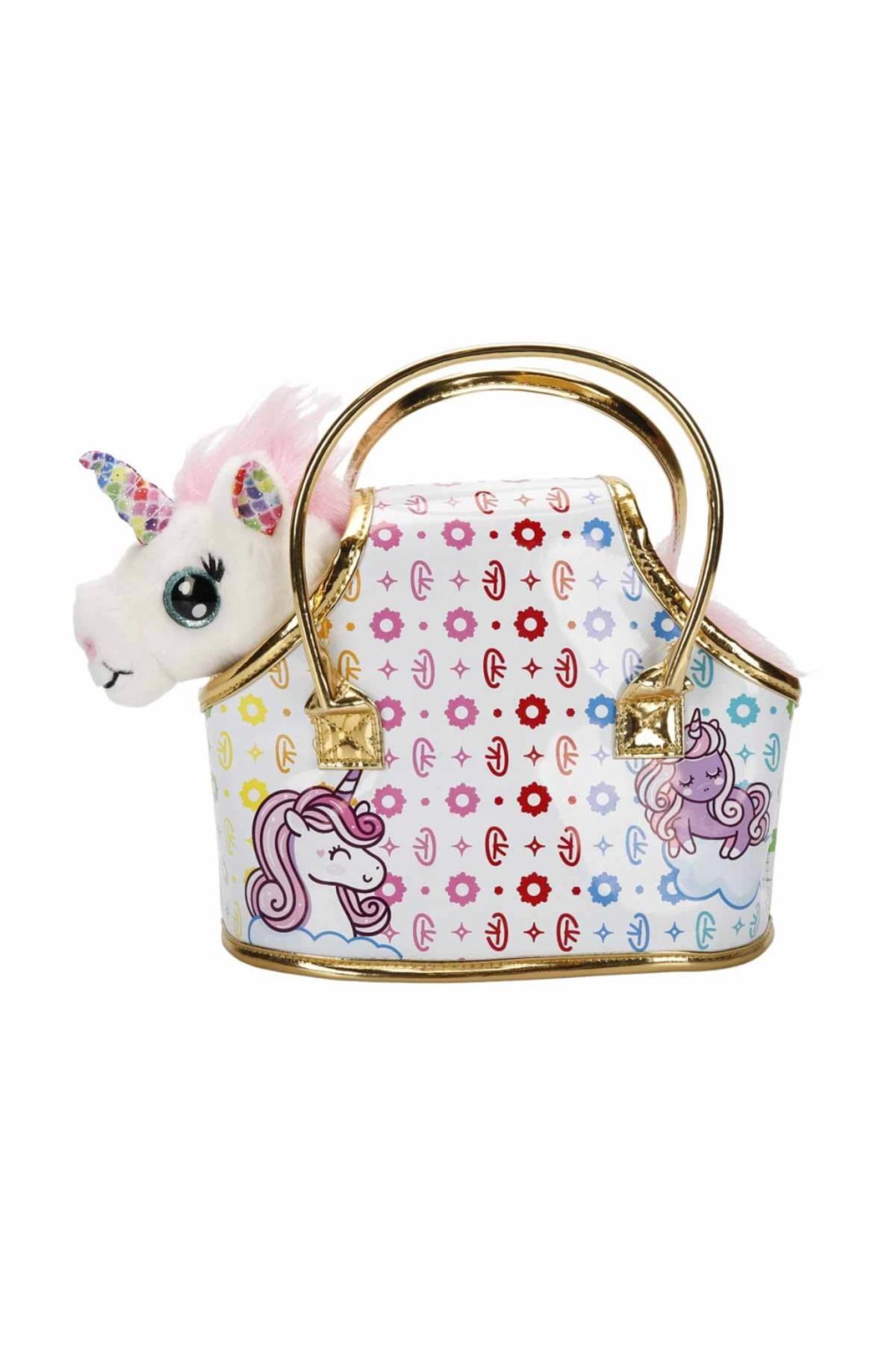 Skygo Cutekins Taşıma Çantalı Peluş Unicorn Lou Lou