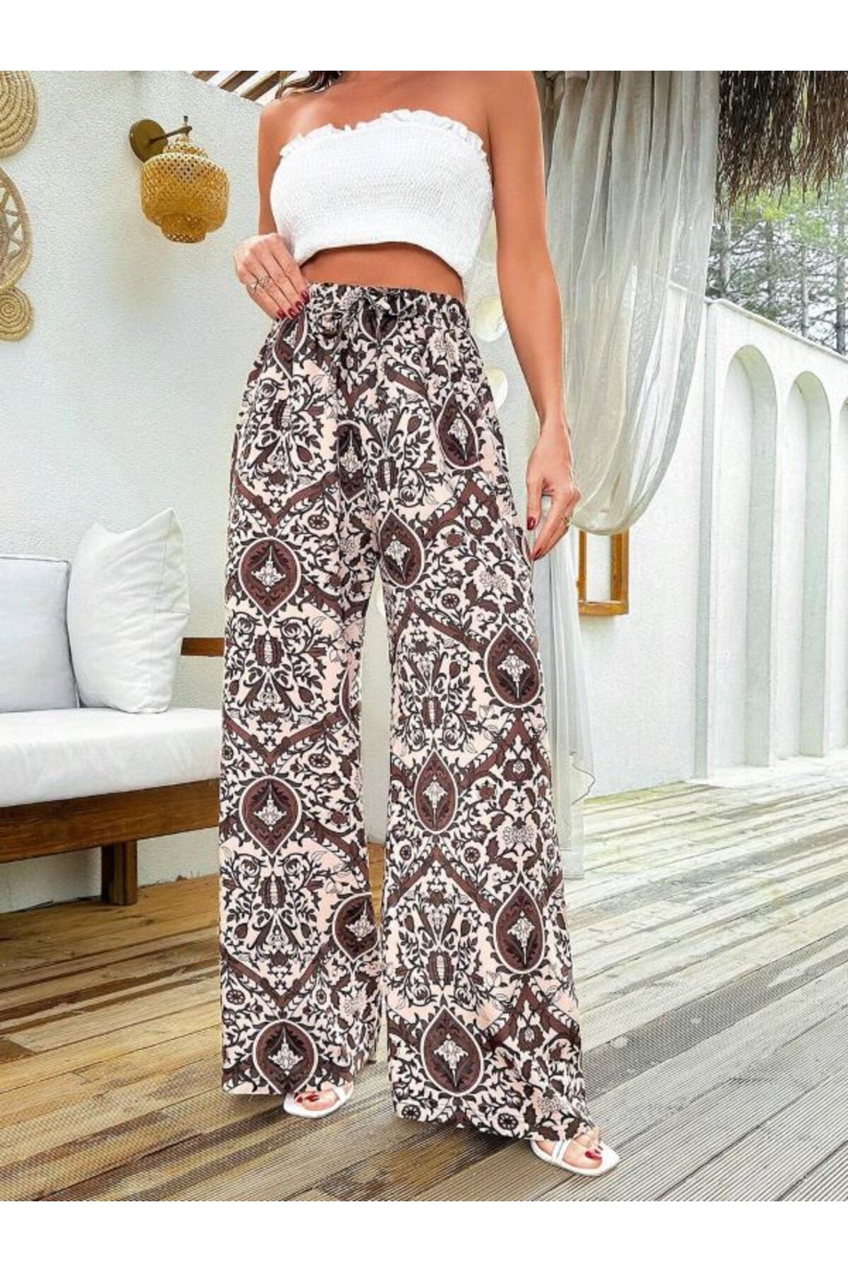 SHİROSA VİSKON SALAŞ PANTOLON