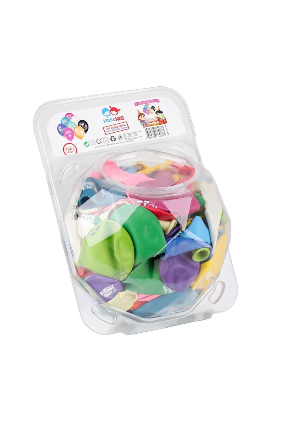 NW NessiWorld Nessiworld STR-122 İyi ki Doğdun Balonları 100lü