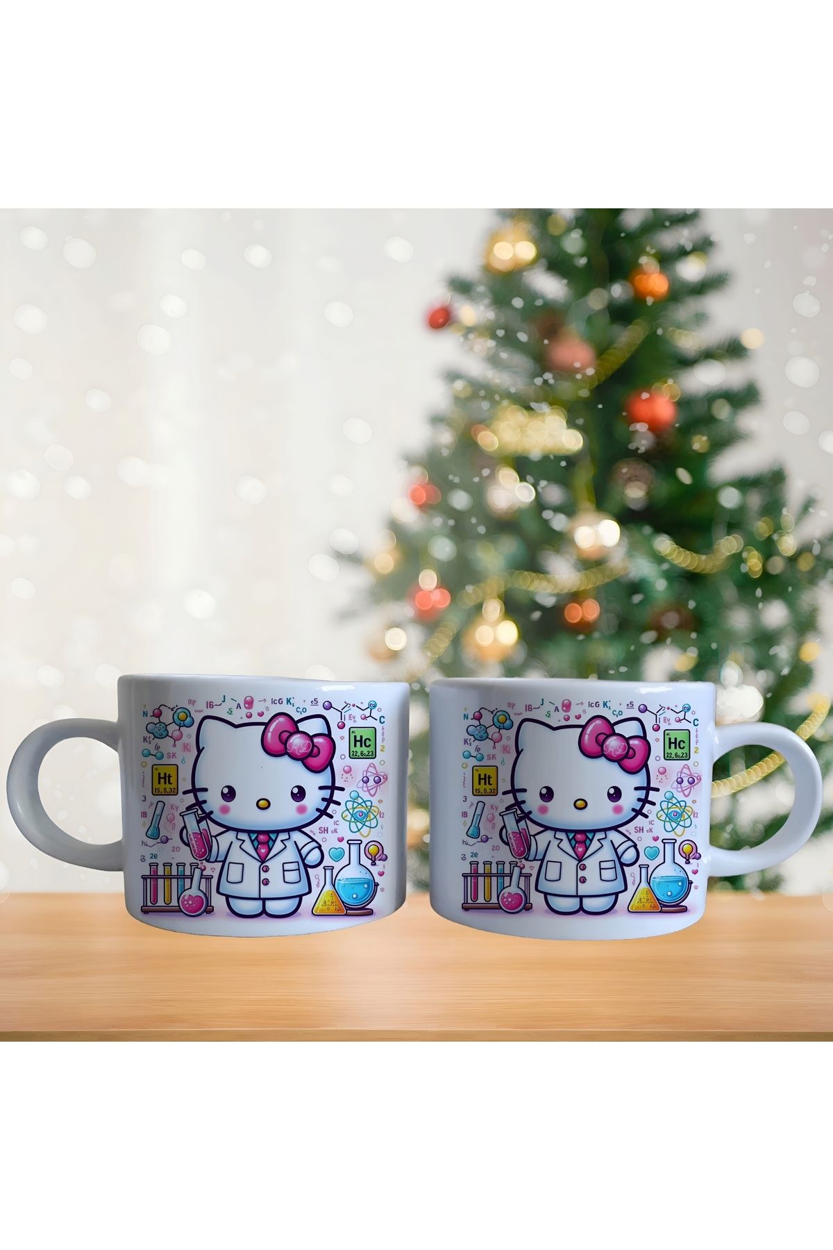 Ghostbusters Kimyacı hello kitty Porselen Fincan / Kupa -mug