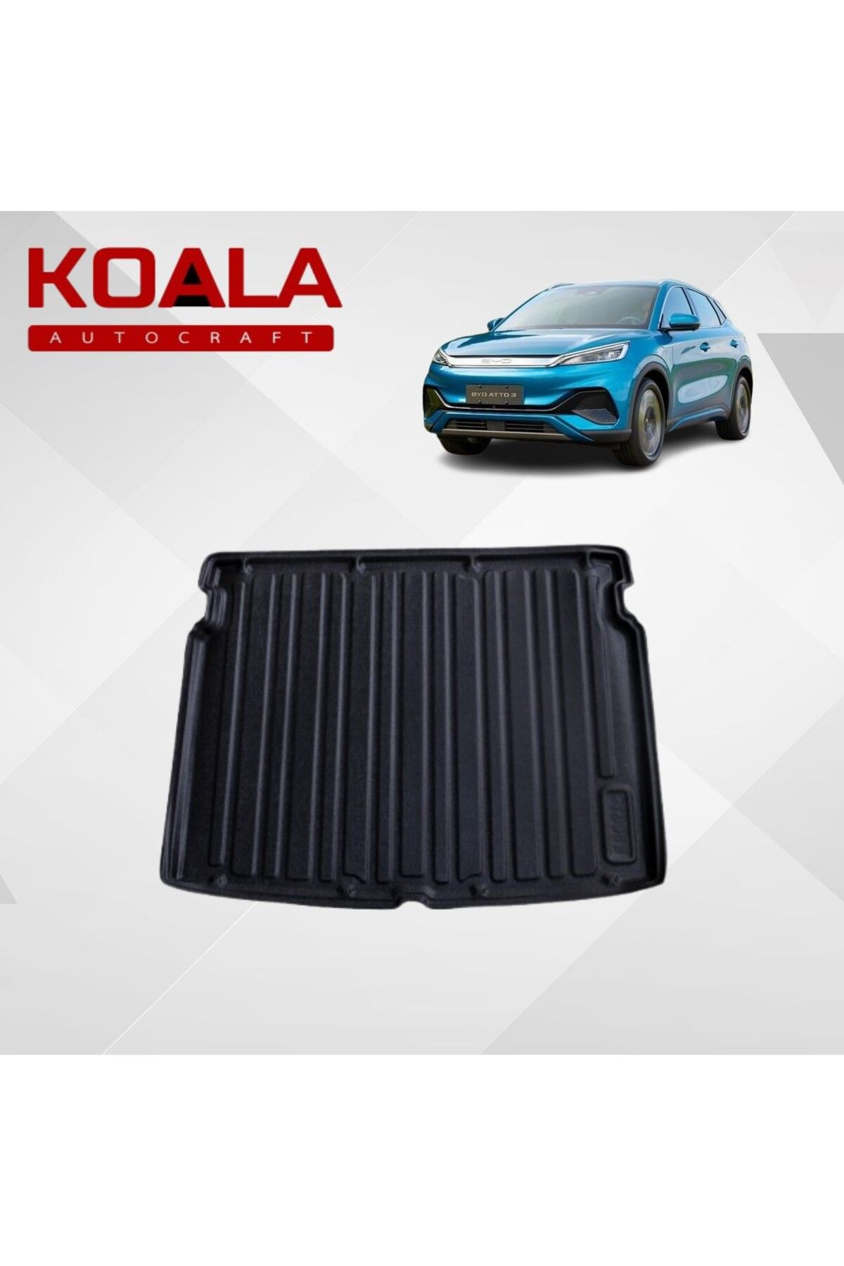 KoalaOtoTekstil BYD Atto 3 Bagaj Havuzu (Bagajın Üst Kademesi İçindir)