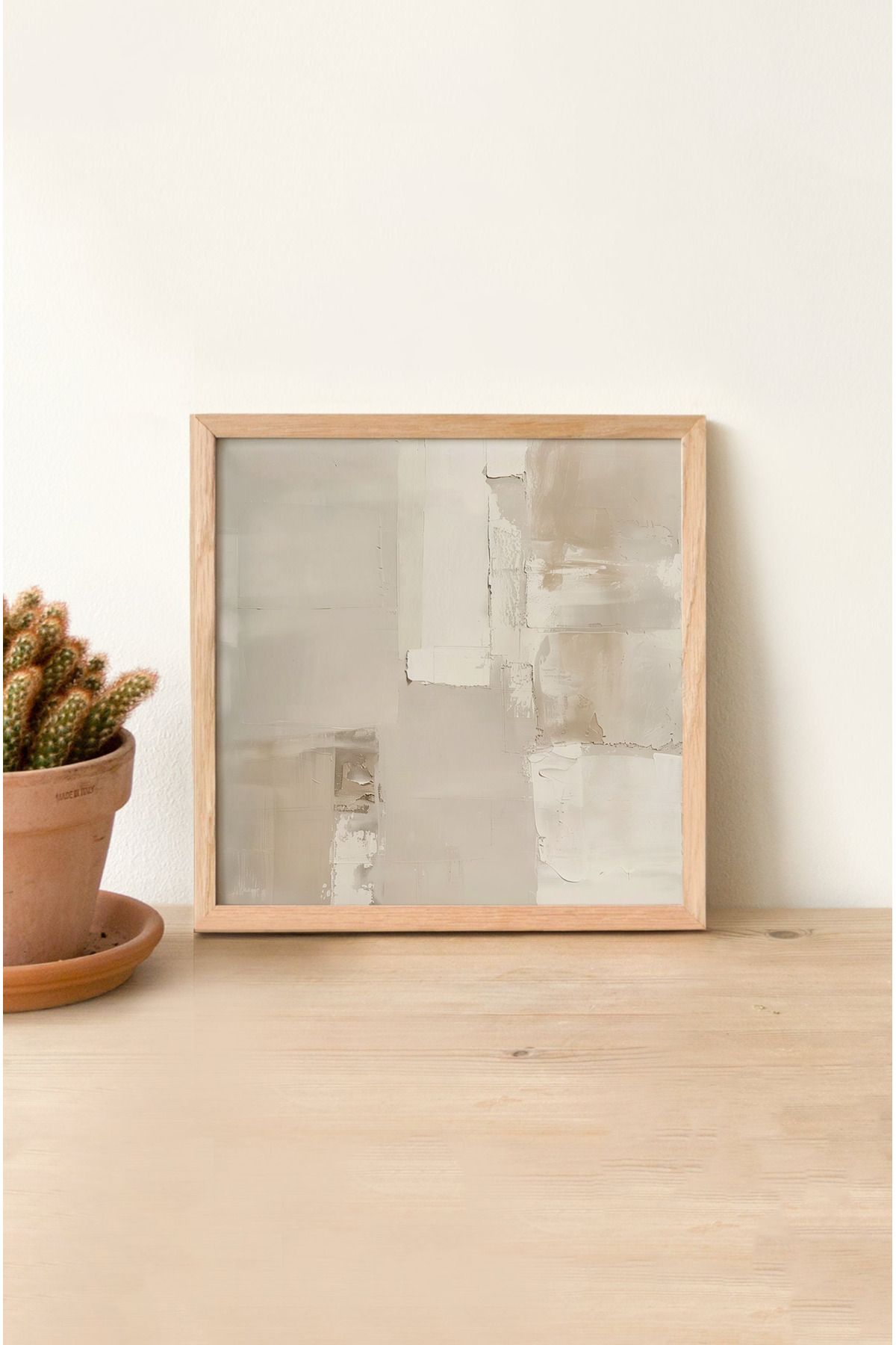 kutuTR Ahşap Çerçeveli Mdf KARE Tek Tablo (KENDİ TABLO SETİNİZİ OLUŞTURACAĞINIZ LİSTE) TX1028
