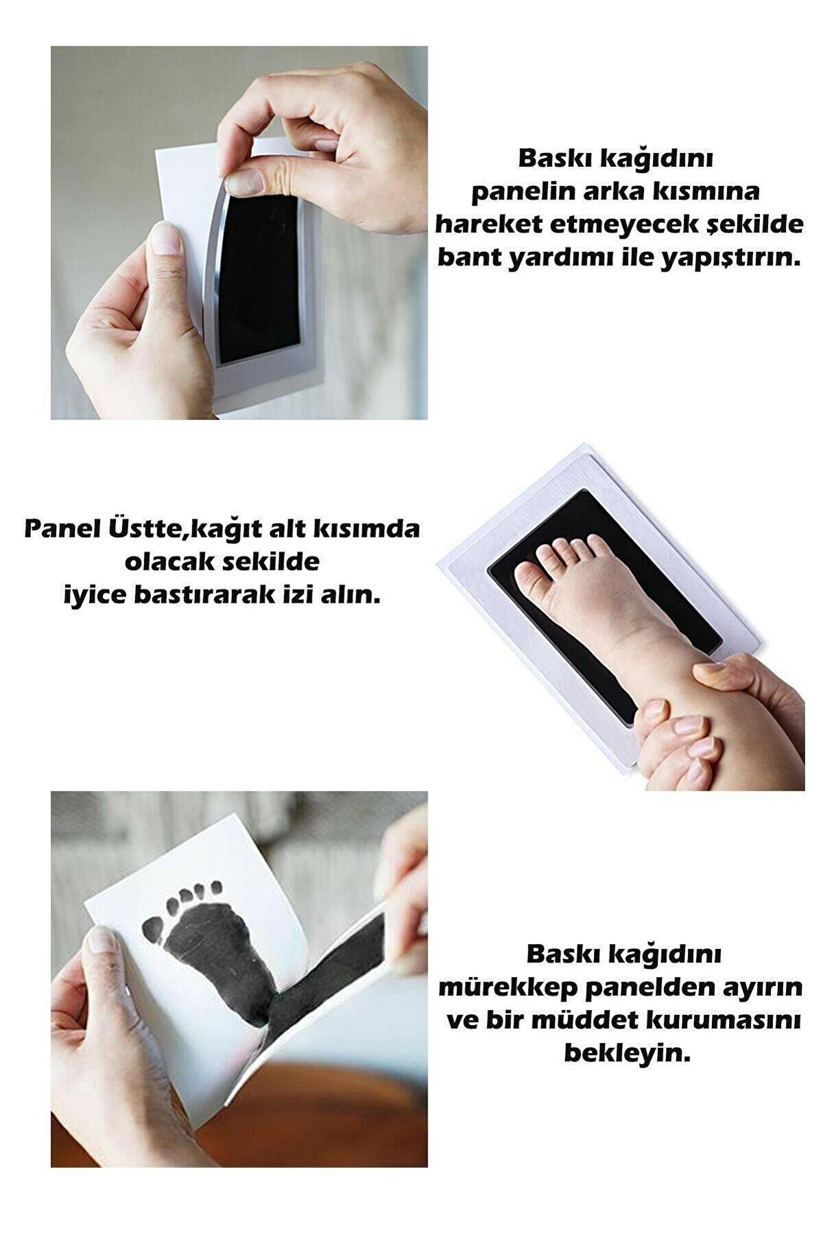 Mivexa Outdoor Outlet El Ayak İzi Kalıbı Seti fotoğrafı 5 (önizleme)