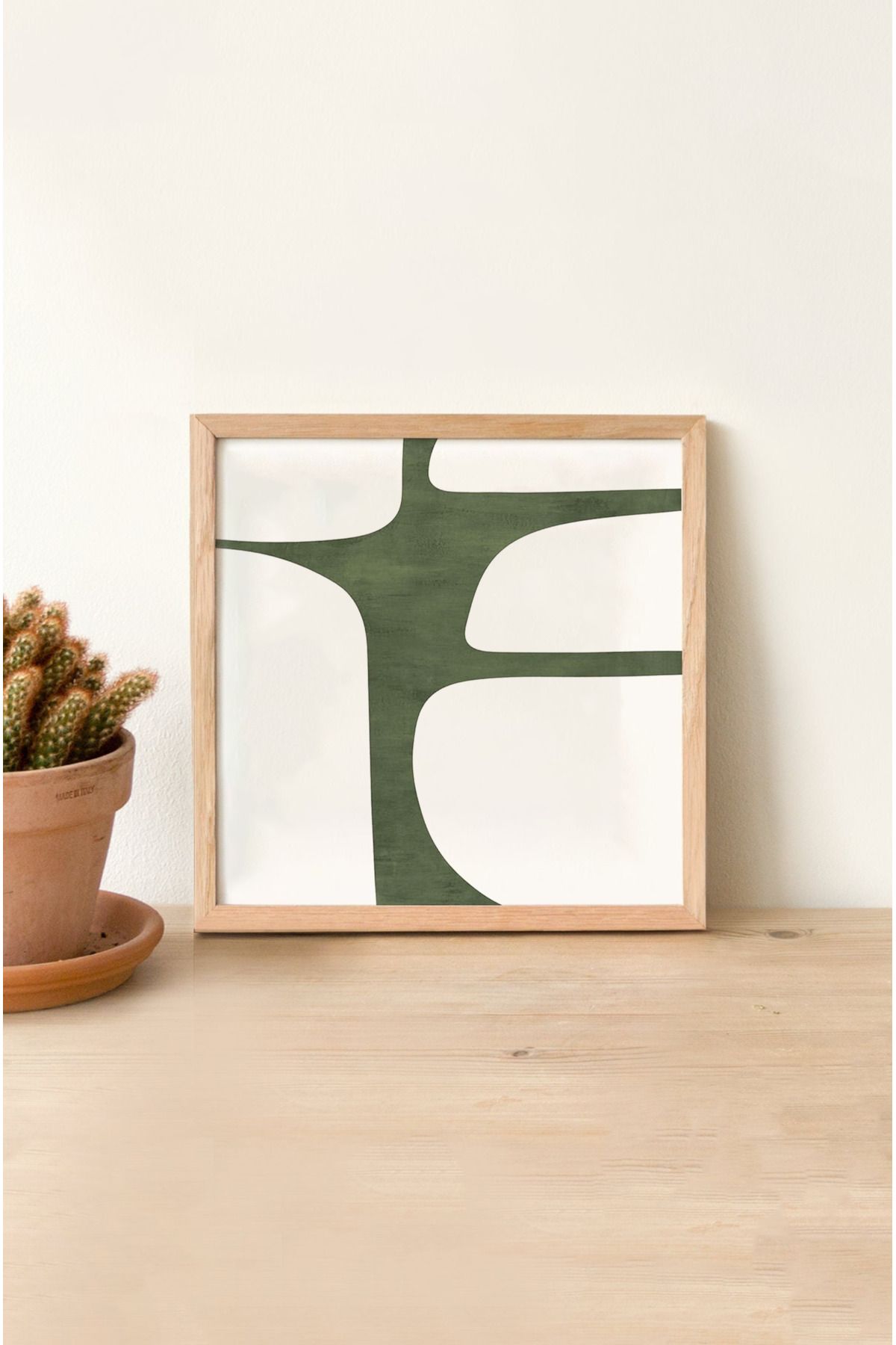 kutuTR Ahşap Çerçeveli Mdf KARE Tek Tablo (KENDİ TABLO SETİNİZİ OLUŞTURACAĞINIZ LİSTE) TX1027