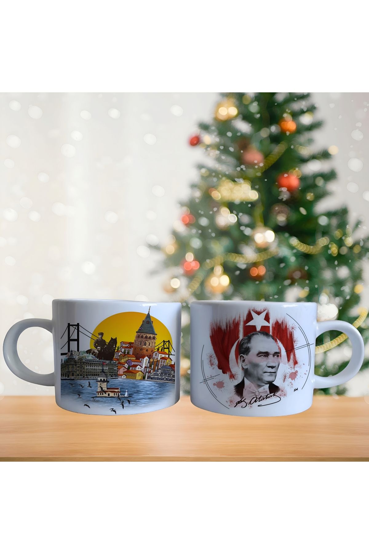 Ghostbusters Atatürk ve İstanbul Porselen Fincan / Kupa -mug