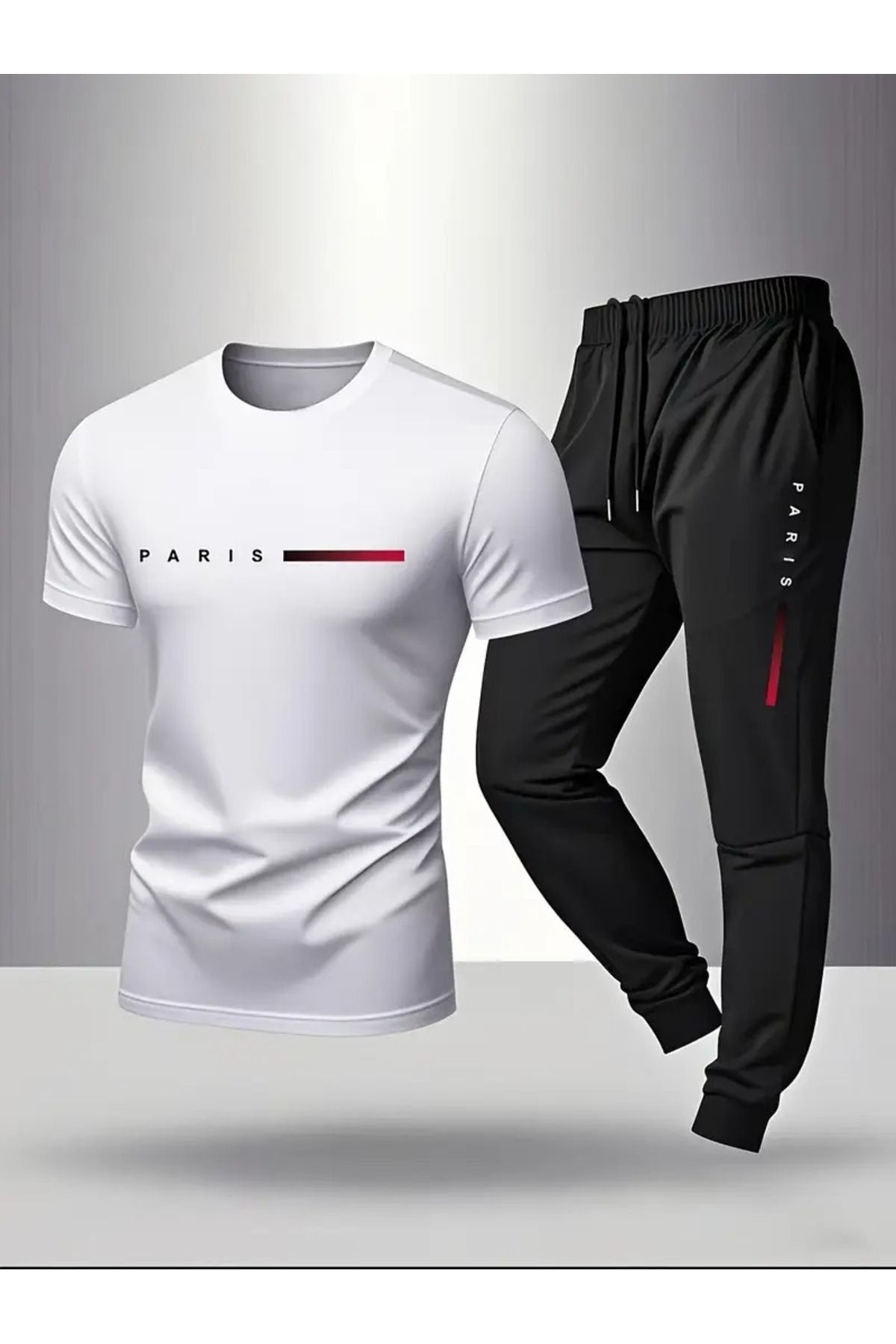 PAVRO Unisex erkek takım oversiz kesim rahat kalıp kaliteli ürün geniş kalıp