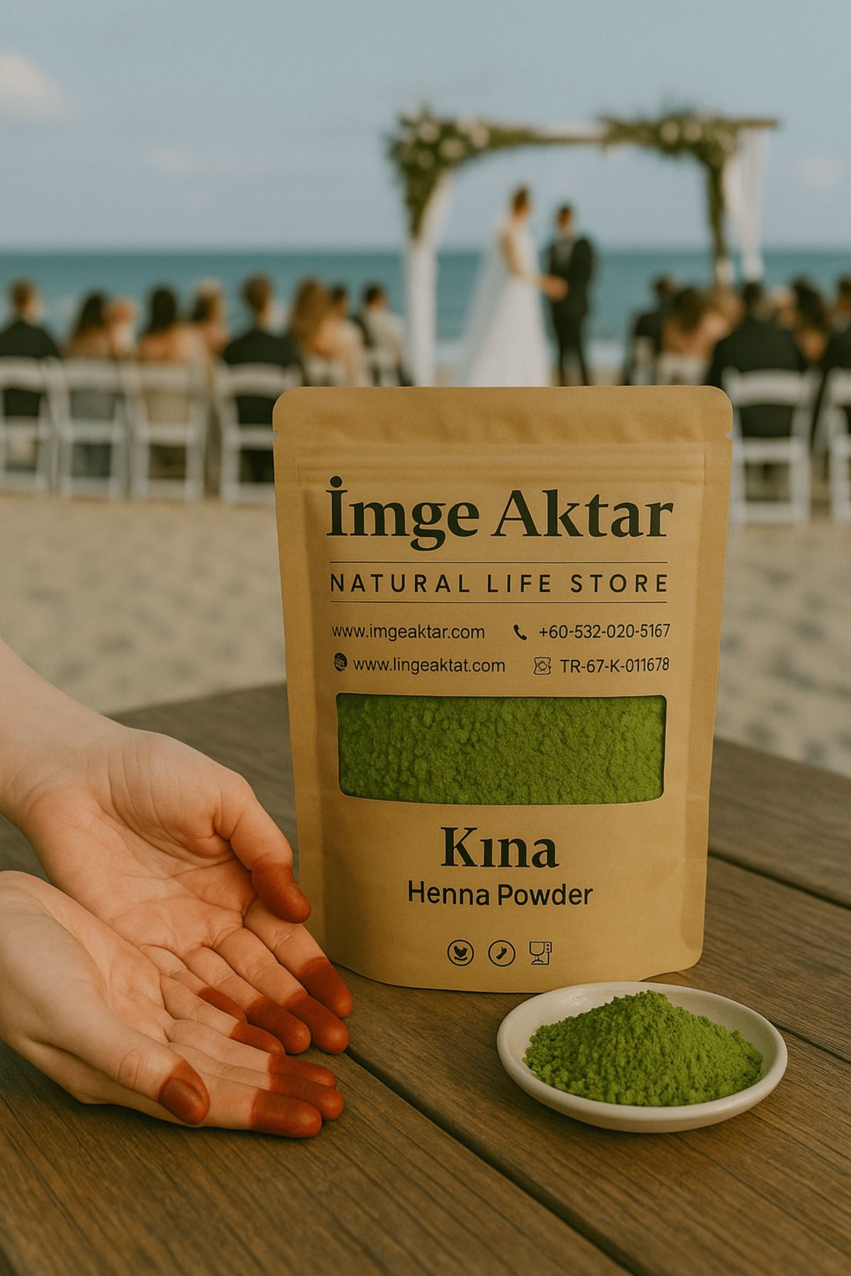 İmge Aktar Kına RGS Hint Kınası 100g