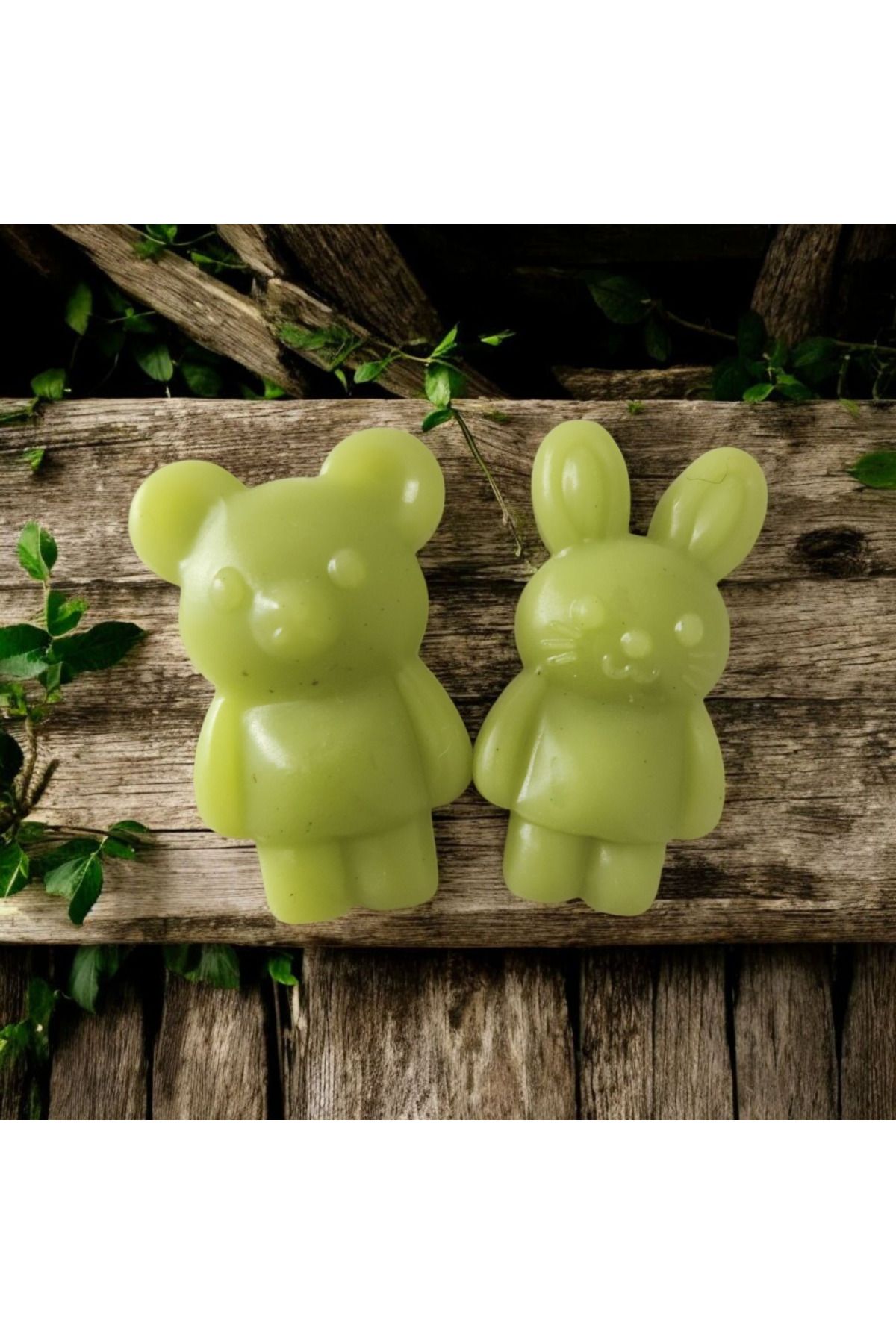 Selikopiti Soap Yeşil Ayıcık &Tavsancık Sabun Seti