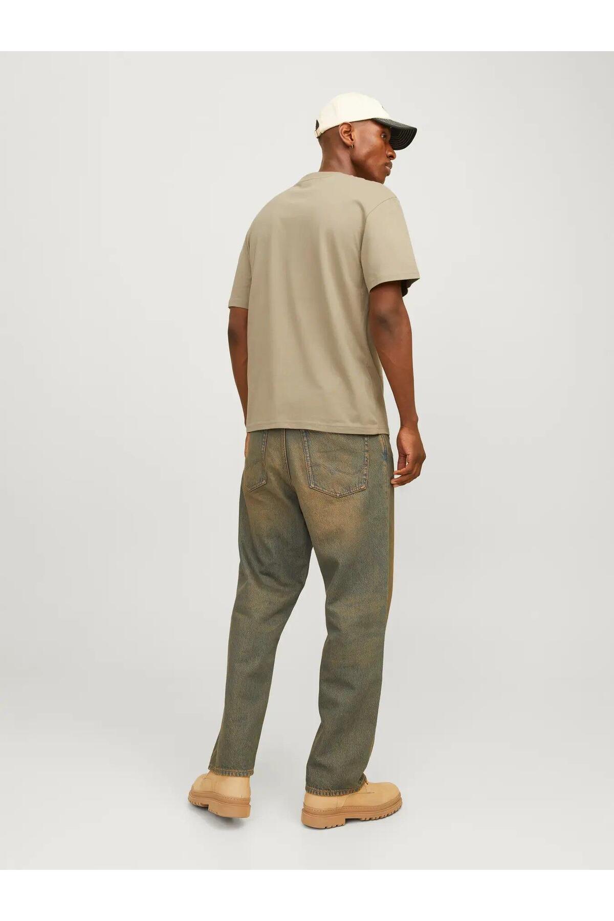 تیشرت مردانه راسته آستین کوتاه | جک اند جونز Jack & Jones 12240121-SI - تصویر 3