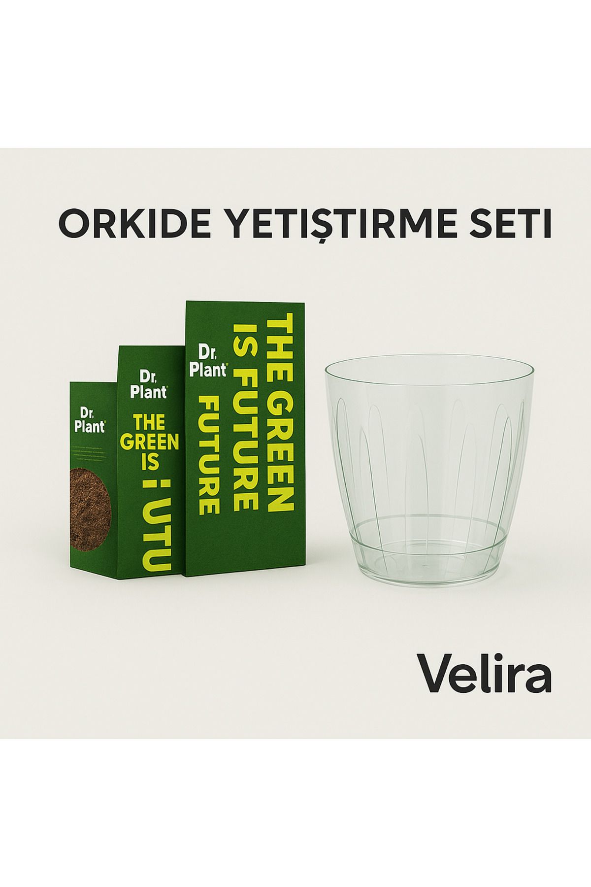 velira Orkide Saksı 0,7 Litre ve 2 Litre Orkide Toprağı