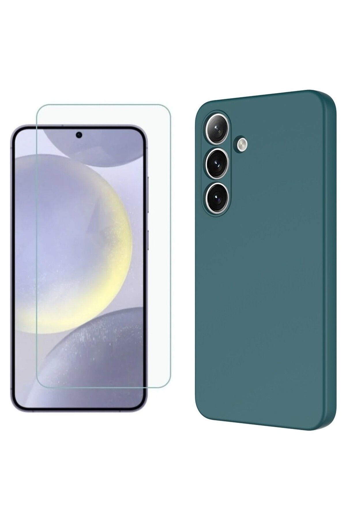 Vendas Samsung Galaxy S25 Kılıf Zore Mara Lansman Kapak + Nano Ekran Koruyucu