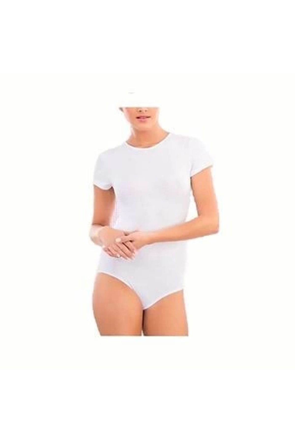 Moda Şahsenem 9257 Kadın Kısa Kol Çıtçıtlı Atlet