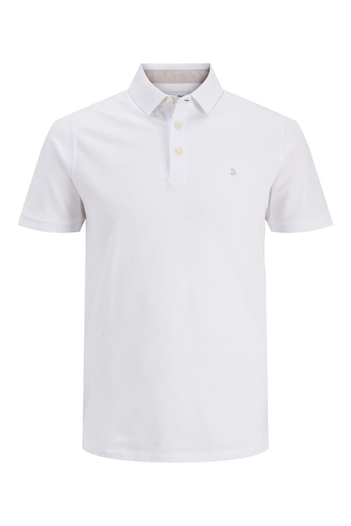 Jack & Jones JJEPAULOS POLO SS NOOS 12136668-WT