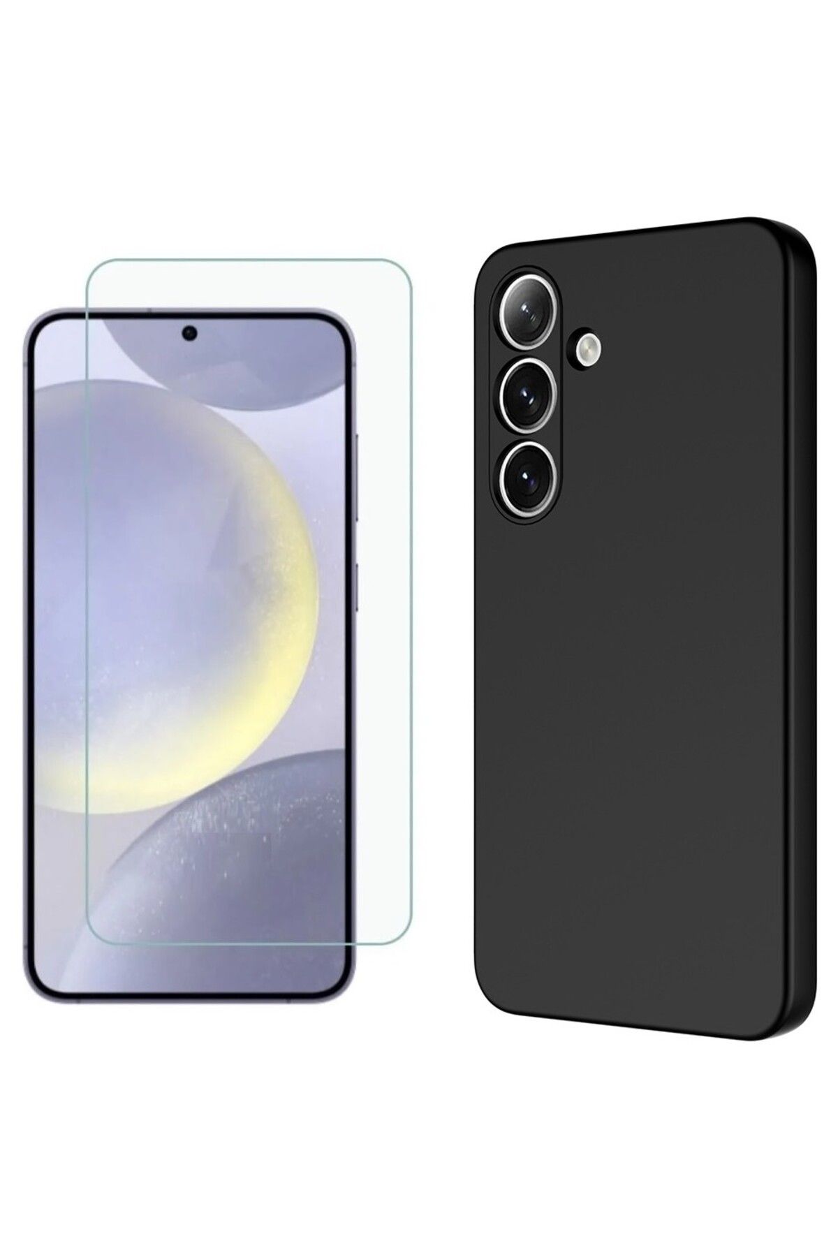 Vendas Samsung Galaxy S25 Kılıf Zore Mara Lansman Kapak + Nano Ekran Koruyucu