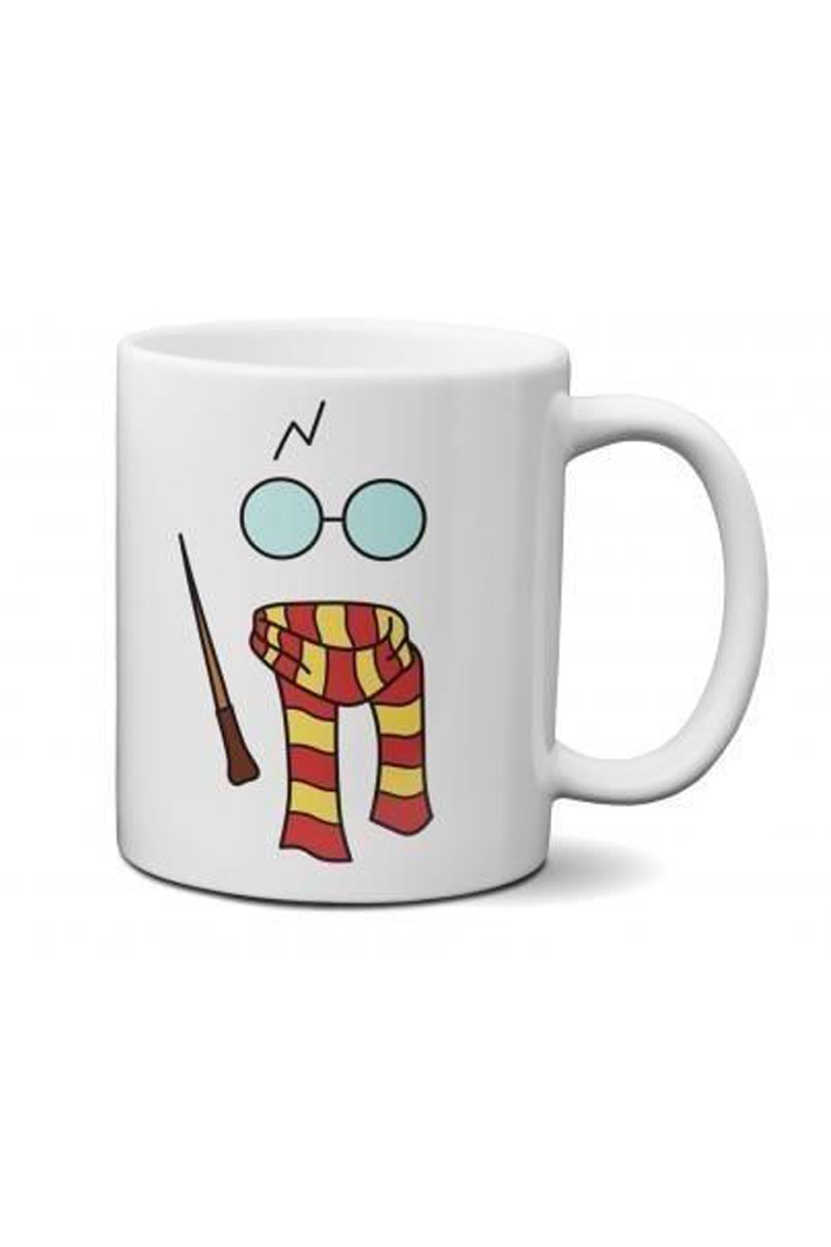 Cups Art Harry Potter Baskılı 1. Kalite Porselen Kupa Bardak