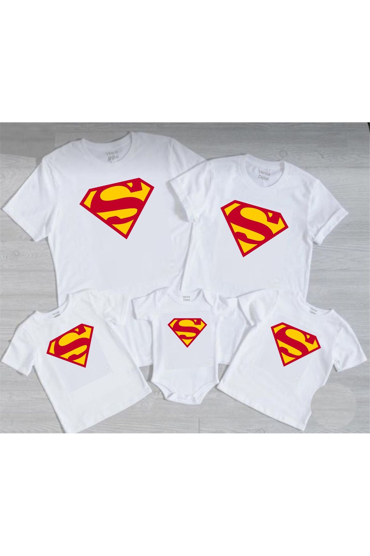 venüsdijital SUPERMAN AİLE KOMBİNİ (gözüken 1 adet fiyatıdır)