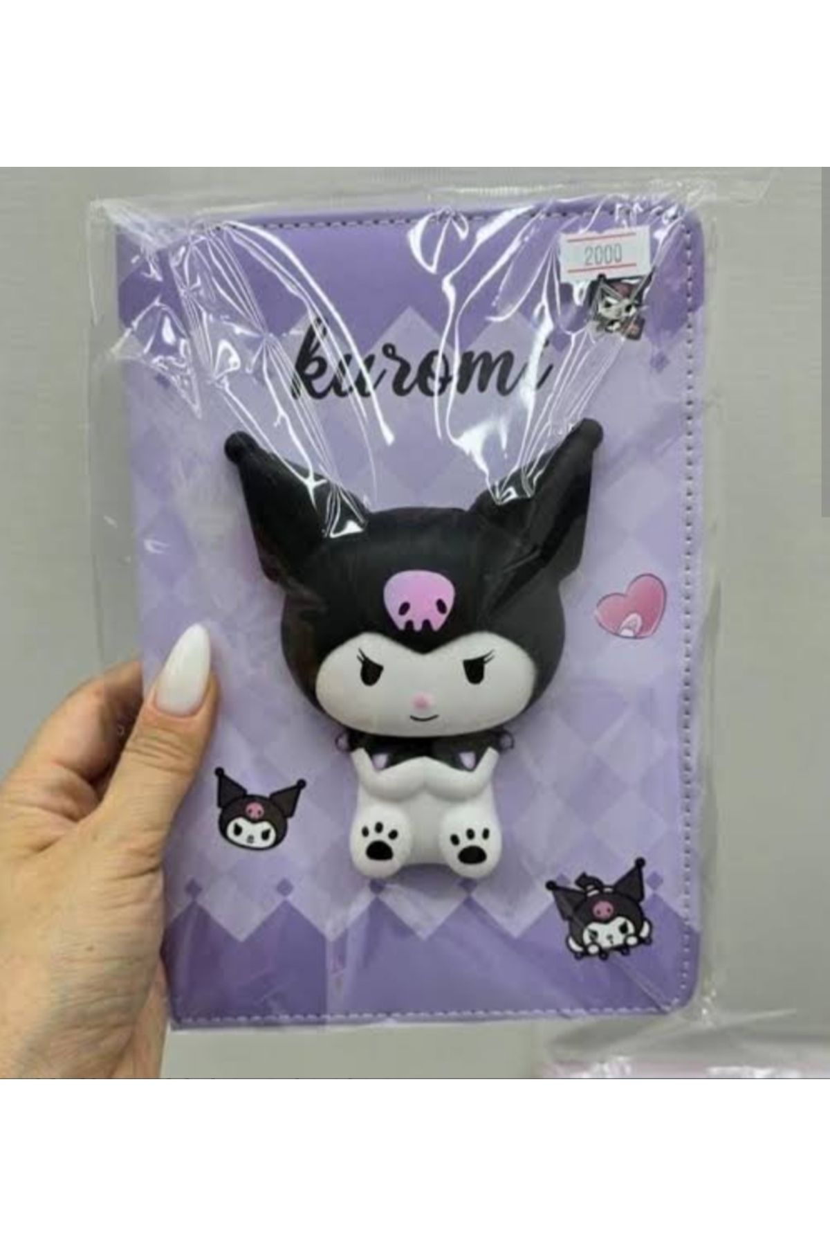 Store Kuromi sukuşi defter mor