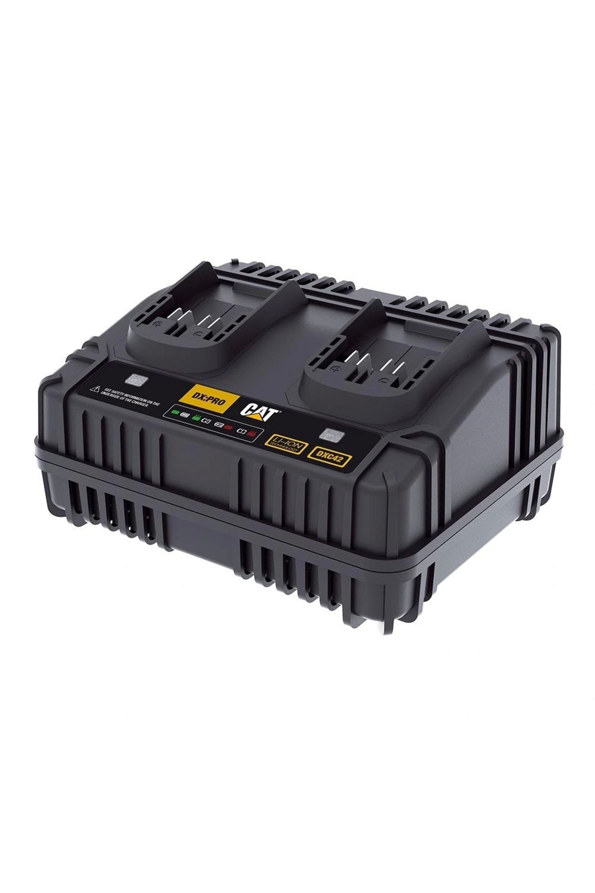 ShopNova CAT DXC42 18Volt Li-ion ONE FOR ALL Profesyonel İkili Hızlı Akü Şarj Cihazı