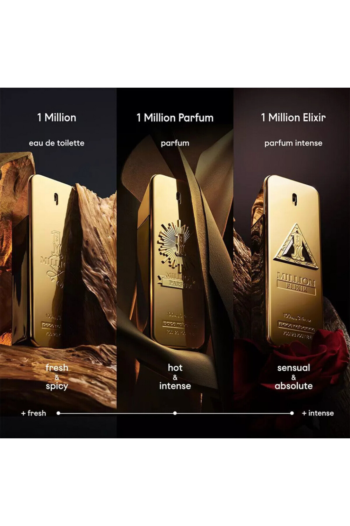 Paco Rabanne-Parfum intens 1 Million Elixir, bărbați, 100 ml, Parfum 6