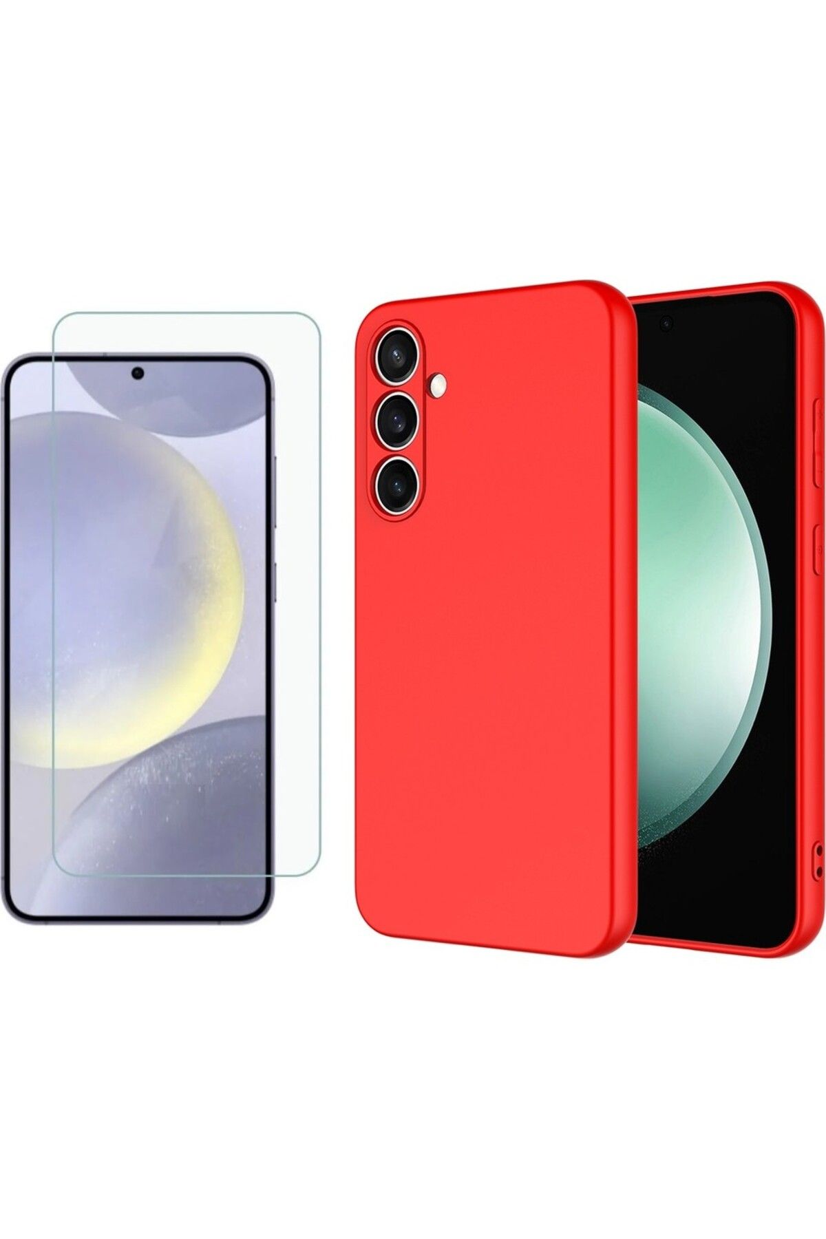 Vendas Samsung Galaxy S25 Kılıf Zore Mara Lansman Kapak + Nano Ekran Koruyucu