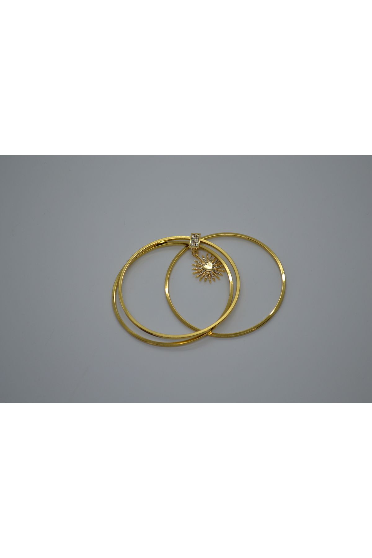 MONARE JEWELRY CHARMLI AJDA BİLEZİK-PASLANMAZ,SUYA DAYANIKLI,ANTİALERJİK