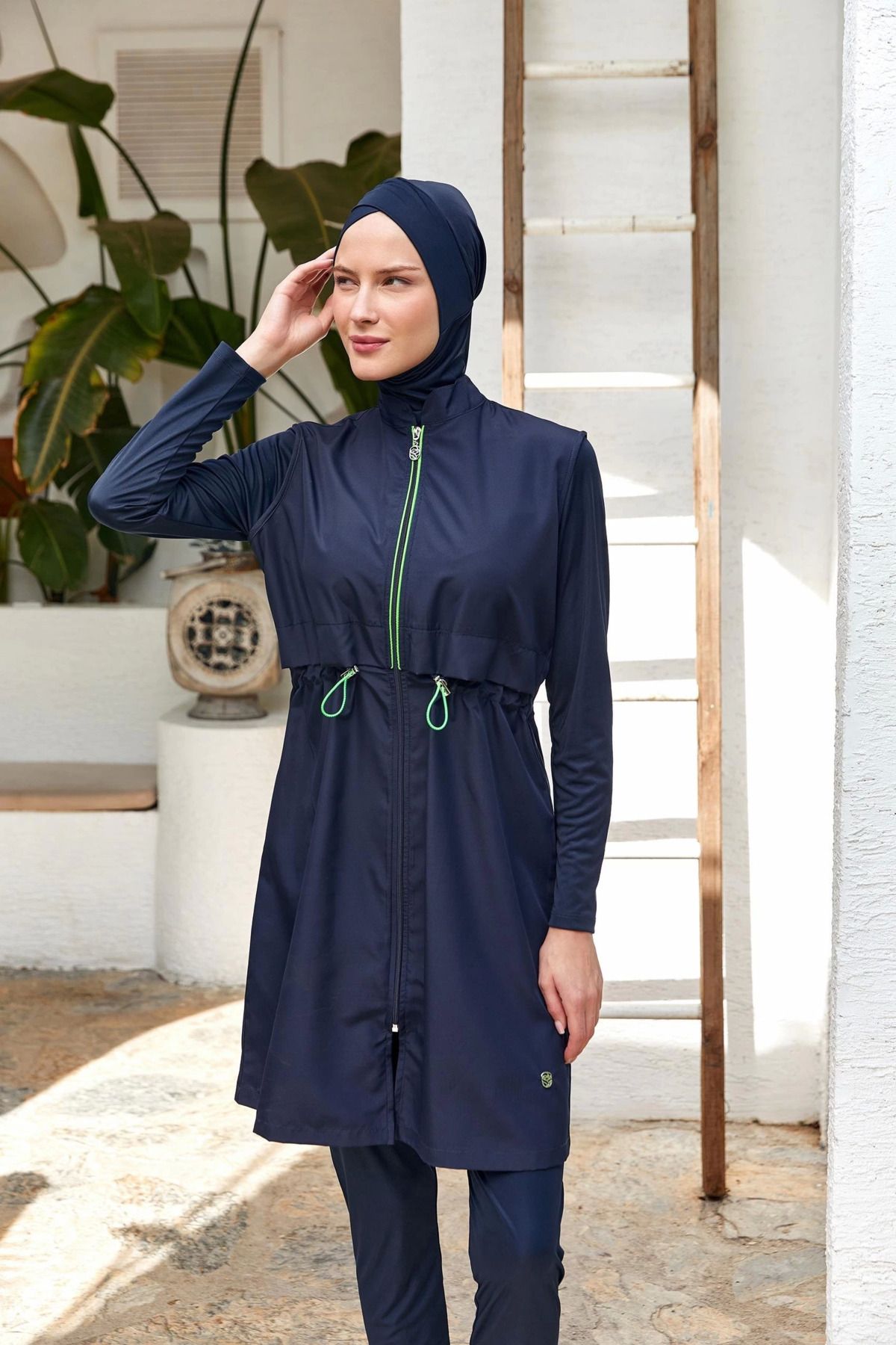 Moda Şahsenem Rozamay 3314 Rio Uzun Kollu Tesettür Mayo