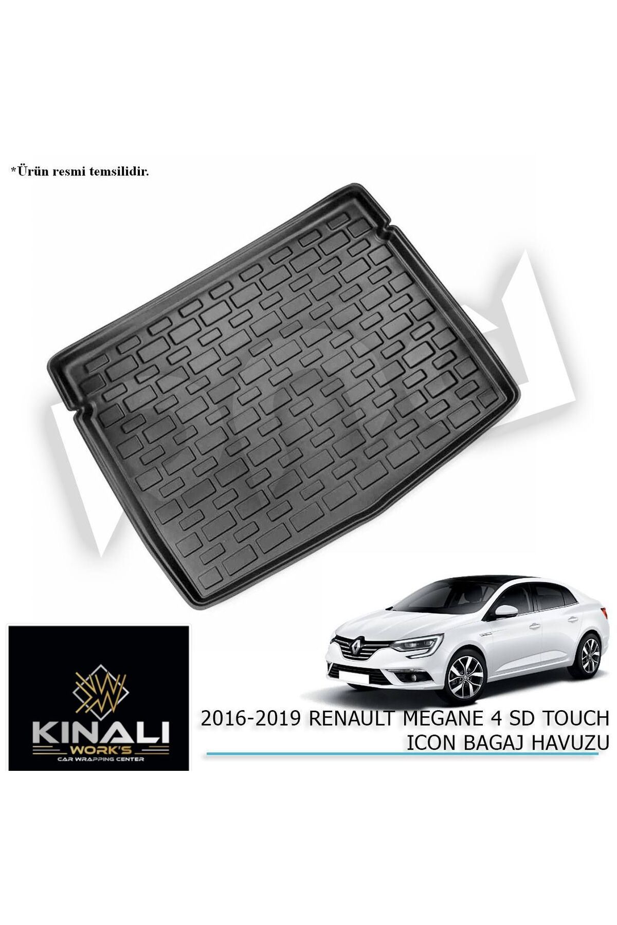 Kınalı Garage 2016-19 RENAULT MEGANE 4 SD TOUCH ICON BAGAJ HAVUZU SOL KULAK