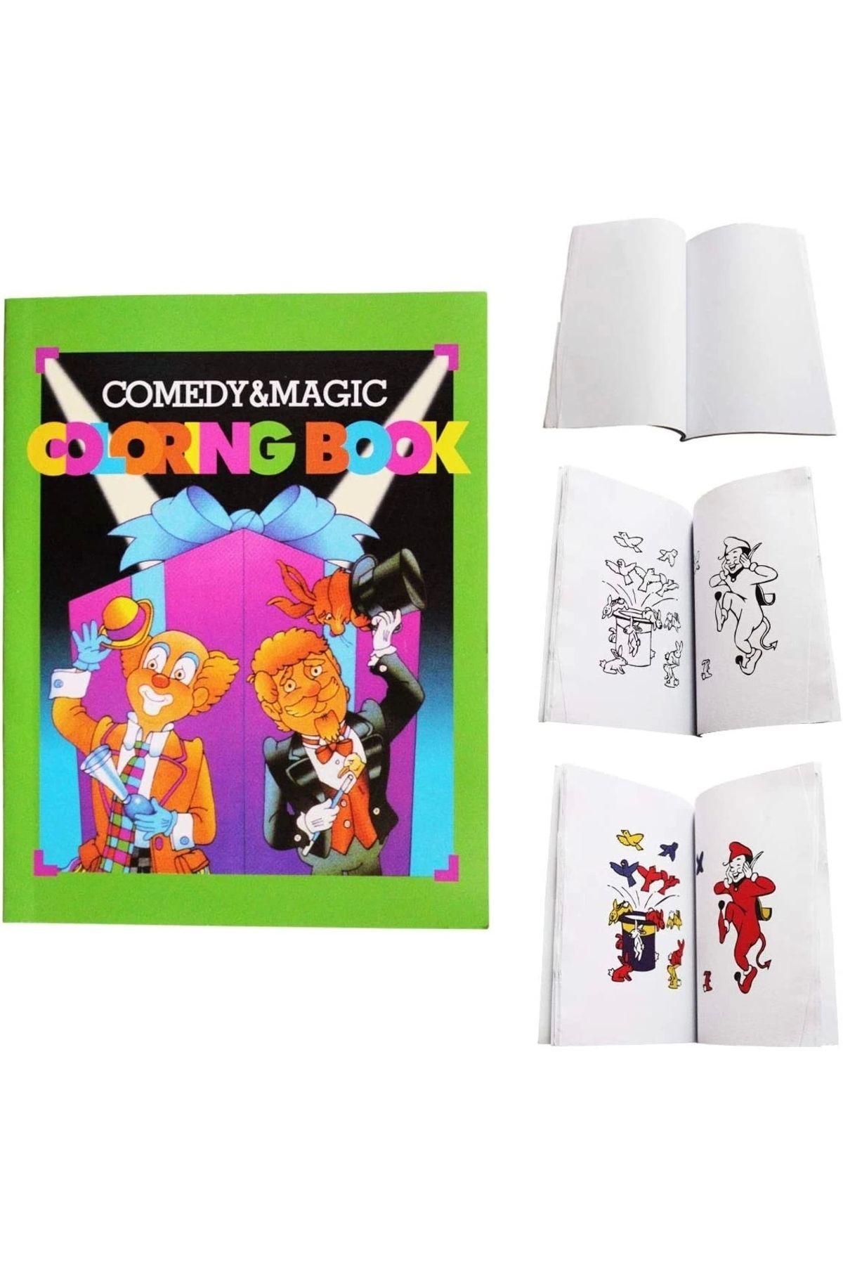 ShopNova Sihirli Defter Sihirli Kitap İlizyon Oyunu Sihirli Oyun Defteri 13x10 Cm