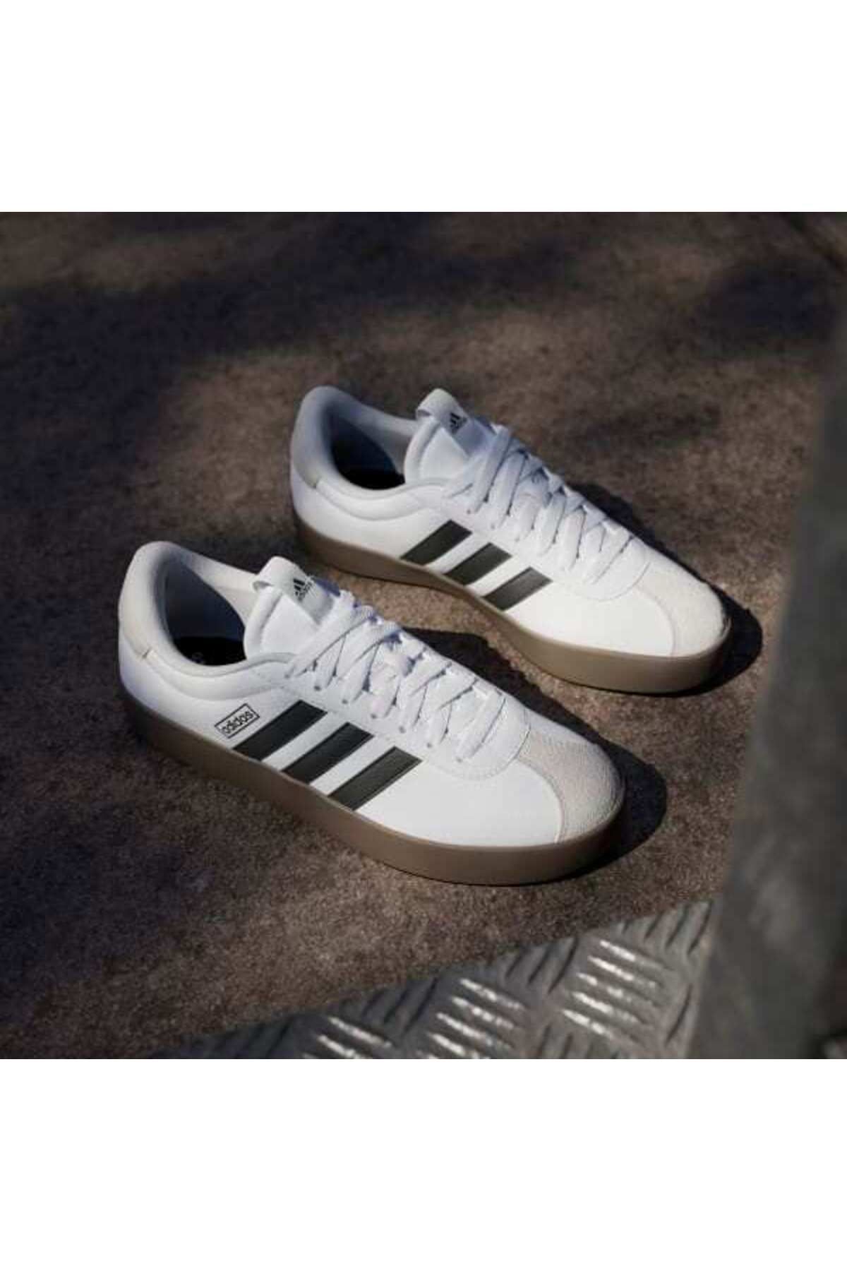 اسنیکر سفید زنانه کورت VL 3.0 اورجینال adidas
