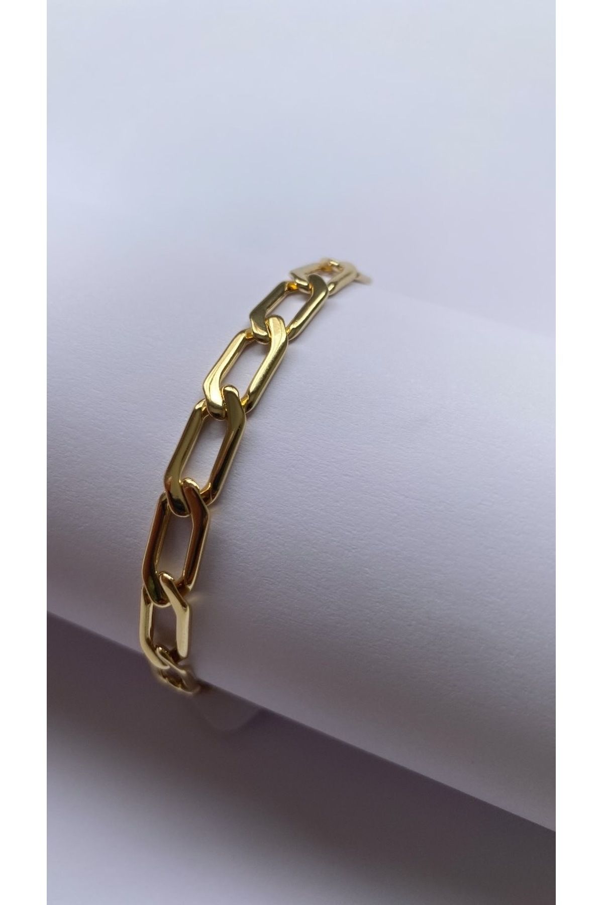 NİSSBEBE XUPİNG JEWELRY VİP Bileklik 14K Renk KARARMAZ Çelik Bileklik (DOĞALTAŞ BİLEKLİK HEDİYE)